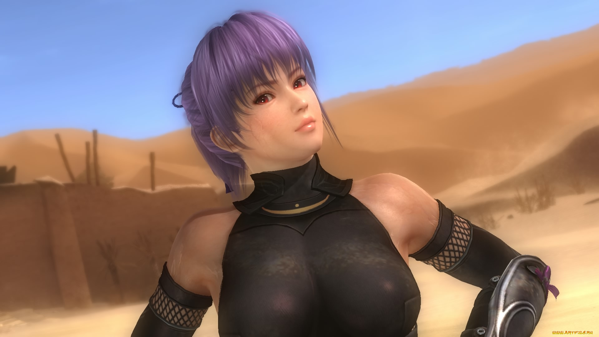 видео, игры, dead, or, alive, 5, взгляд, девушка, фон