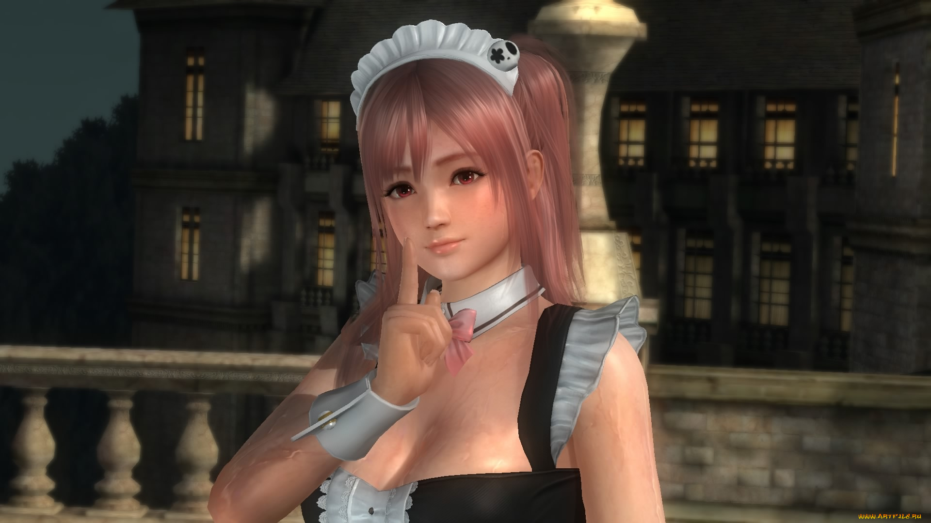 видео, игры, dead, or, alive, 5, взгляд, фон, девушка