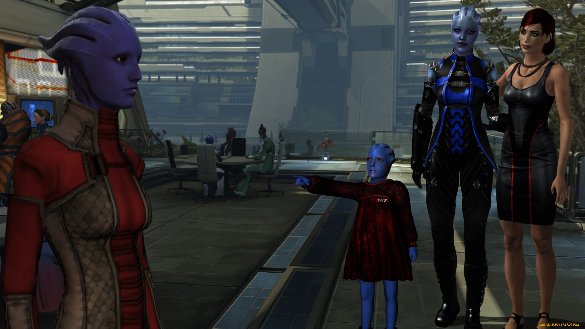 видео, игры, mass, effect, персонаж