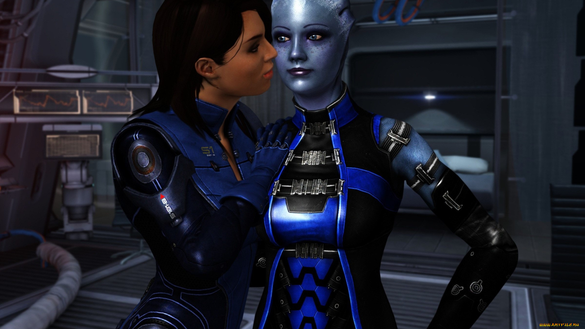 видео, игры, mass, effect, персонажи