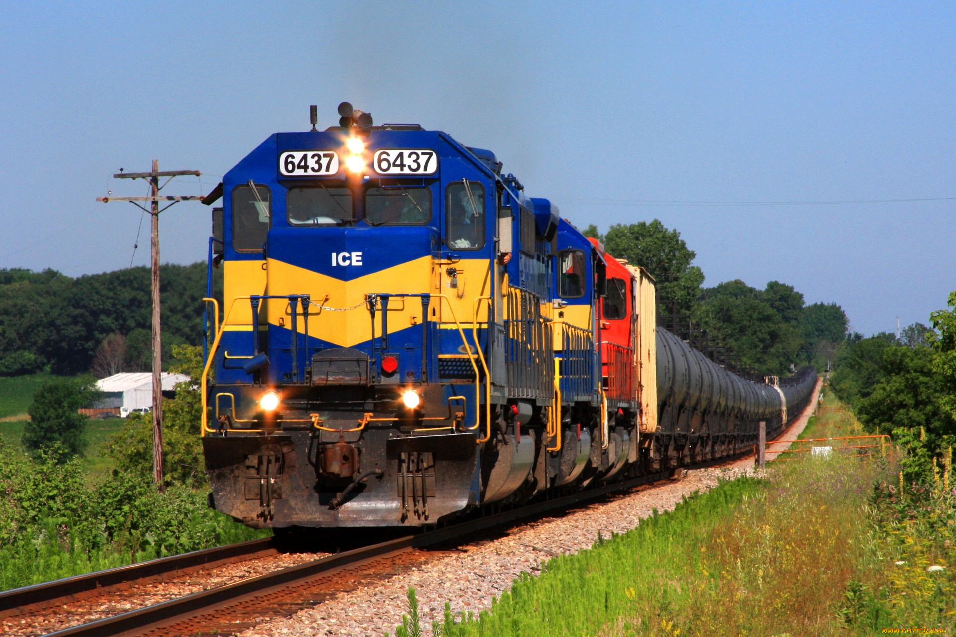 техника, поезда, состав, локомотив, рельсы, железная, дорога