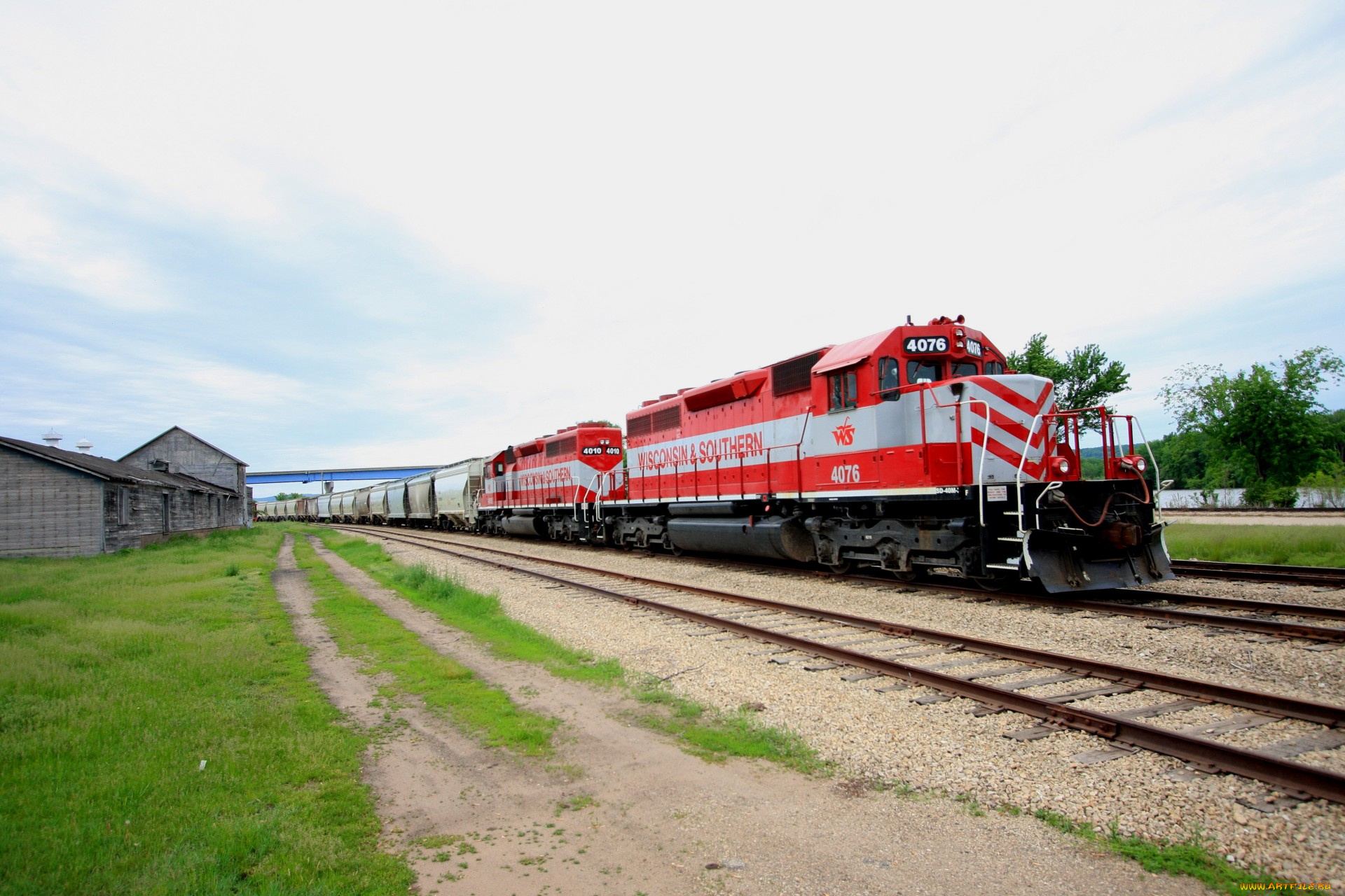 техника, поезда, состав, локомотив, рельсы, дорога, железная