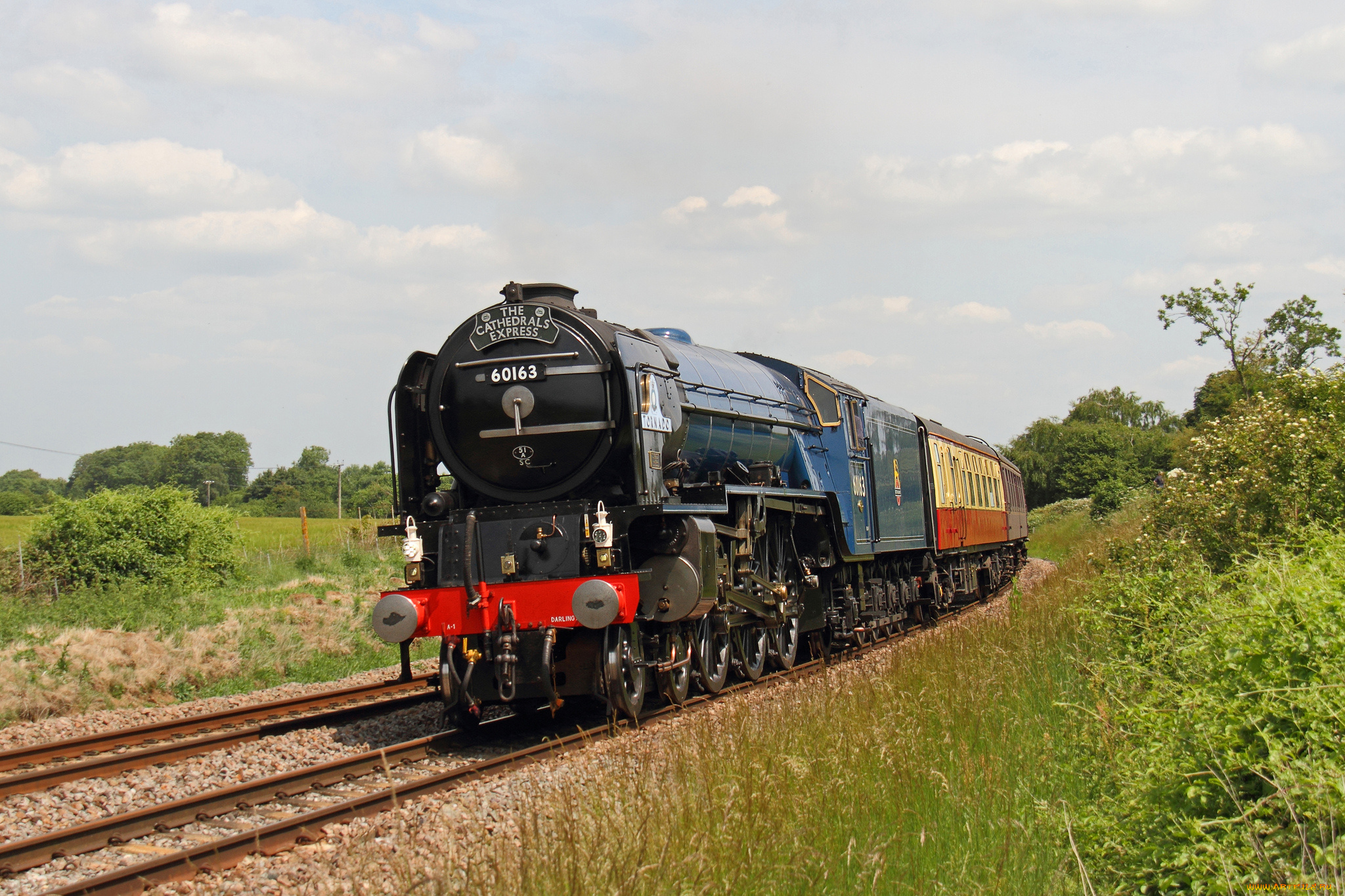 техника, паровозы, дорога, железная, рельсы, паровоз