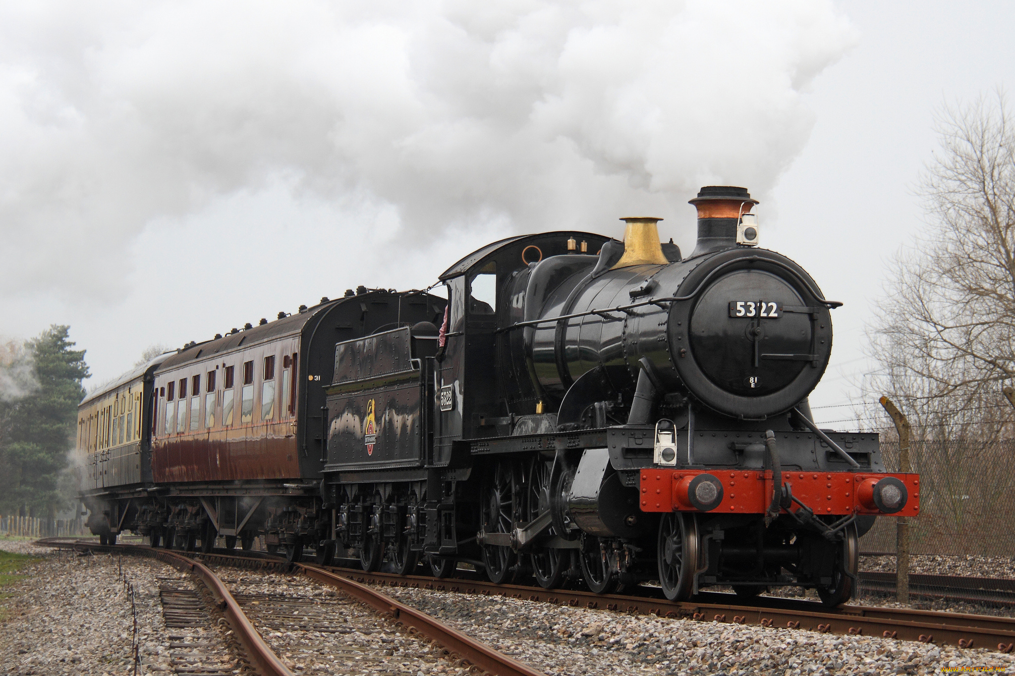 техника, паровозы, паровоз, дорога, рельсы, железная