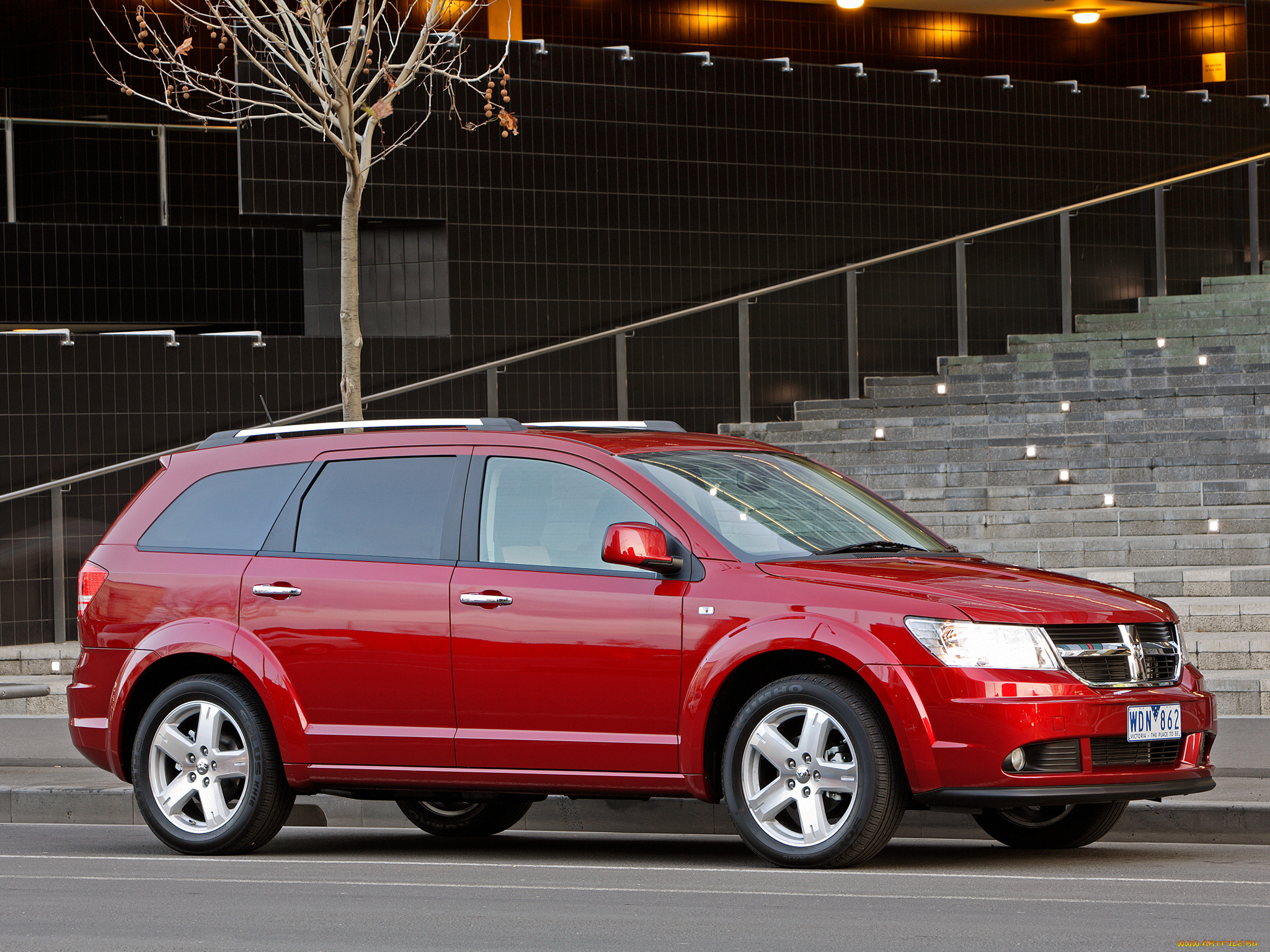 автомобили, dodge, красный, journey, rt, au-spec, jc