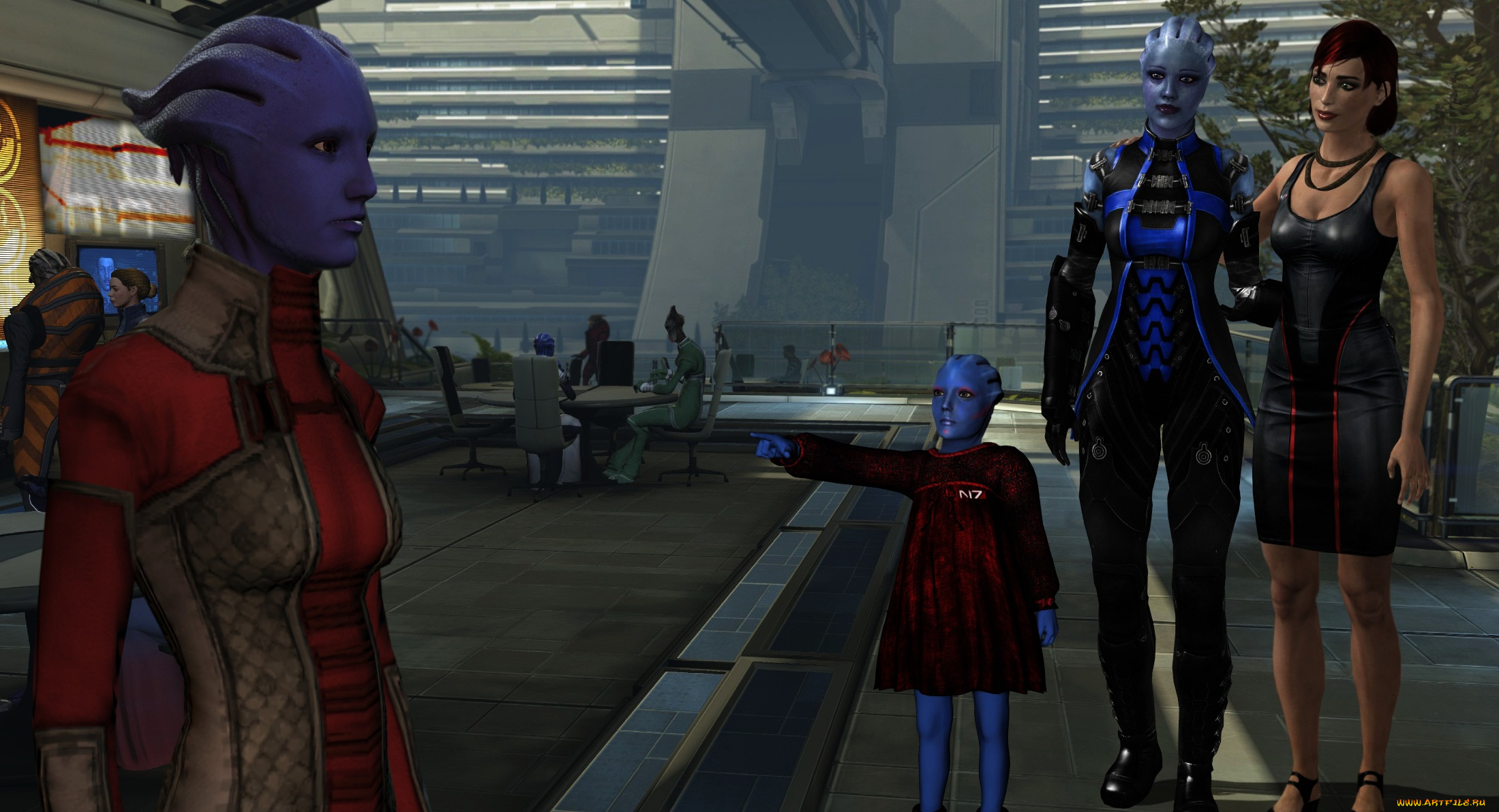 видео, игры, mass, effect, персонаж