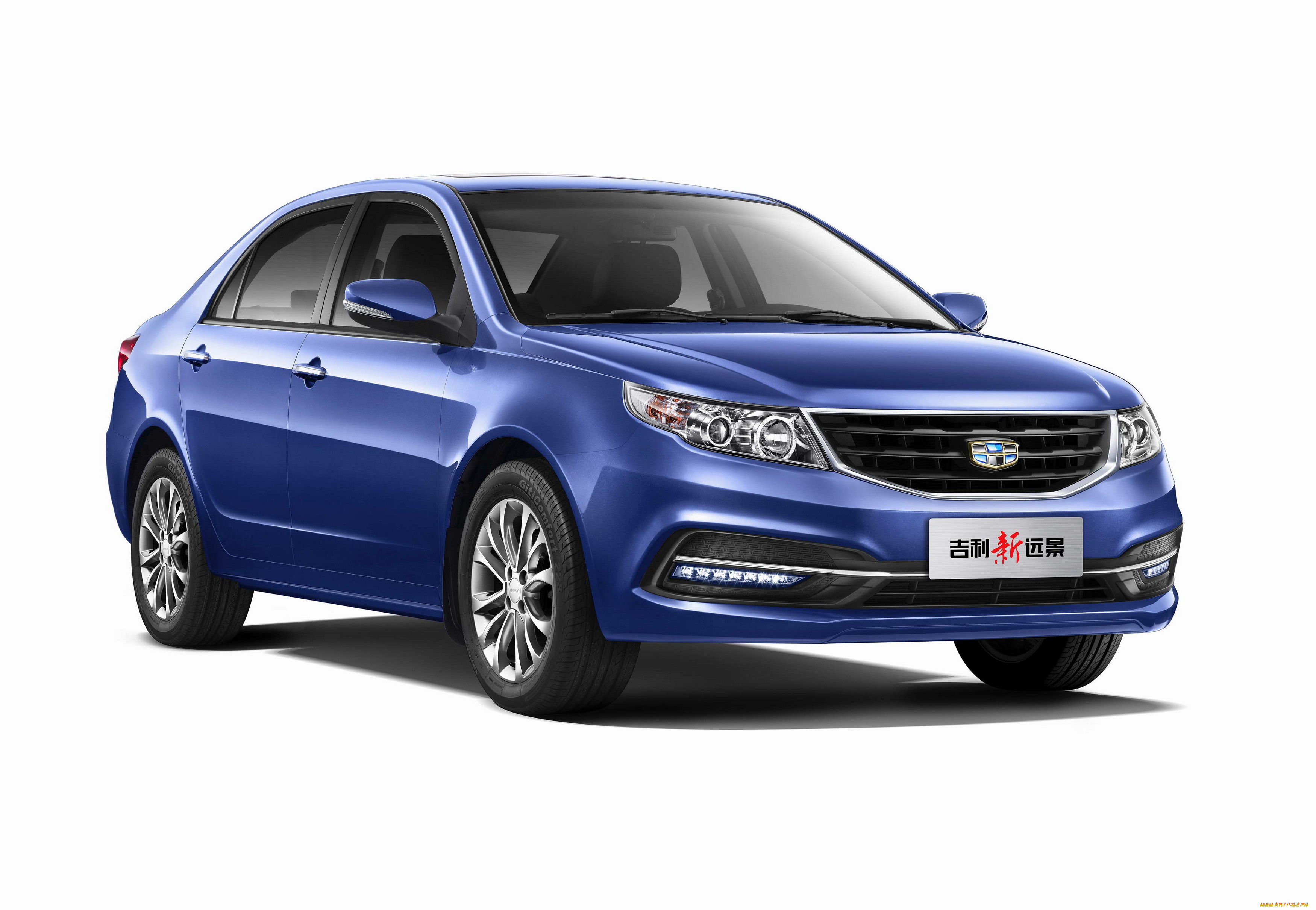 автомобили, geely, vision, gc7, синий, 2015г