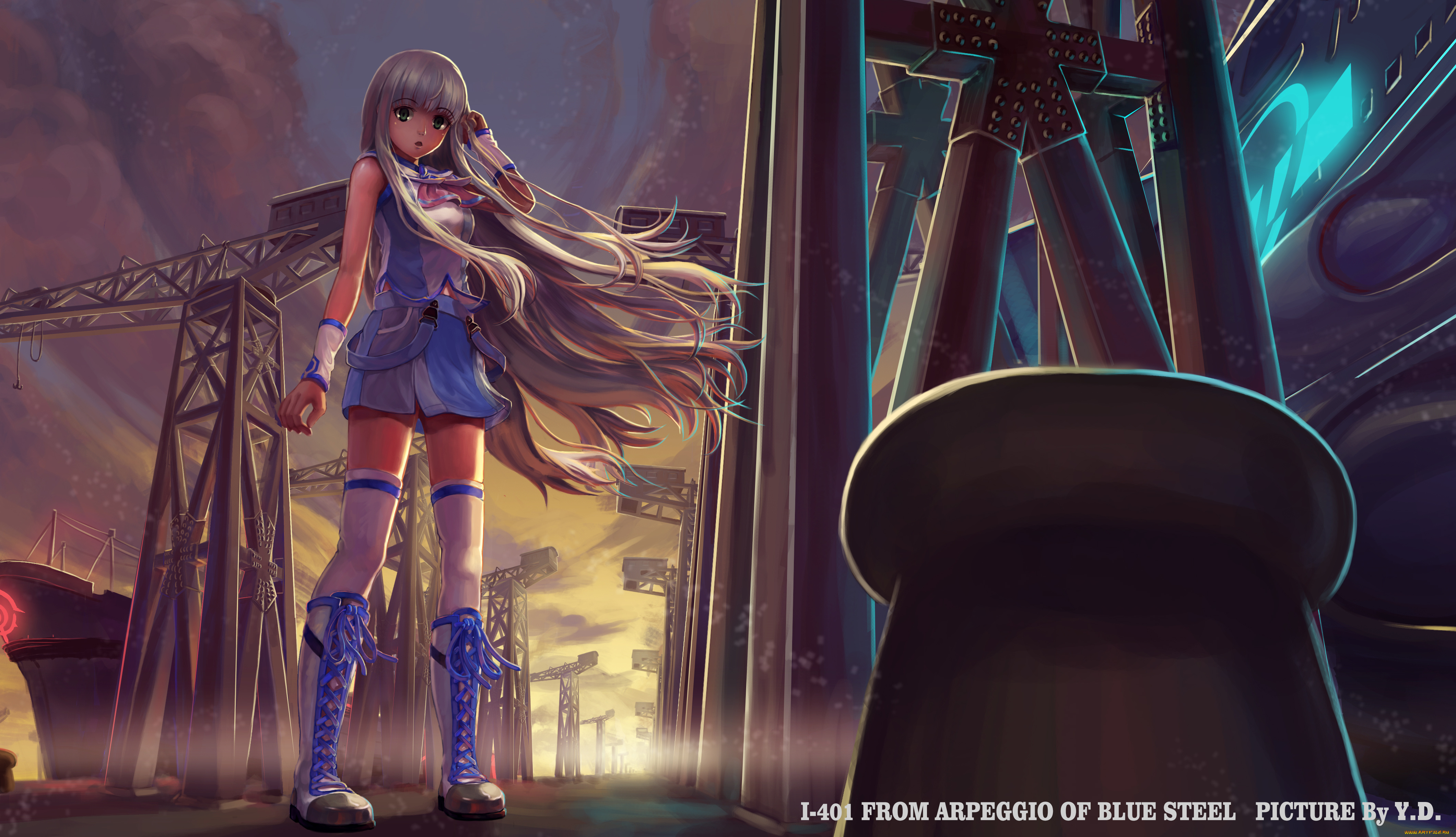 аниме, aoki, hagane, no, arpeggio, шнуровка, сапоги, девушка, арт, artist, tagme, arpeggio, iona, aoki, hagane, no