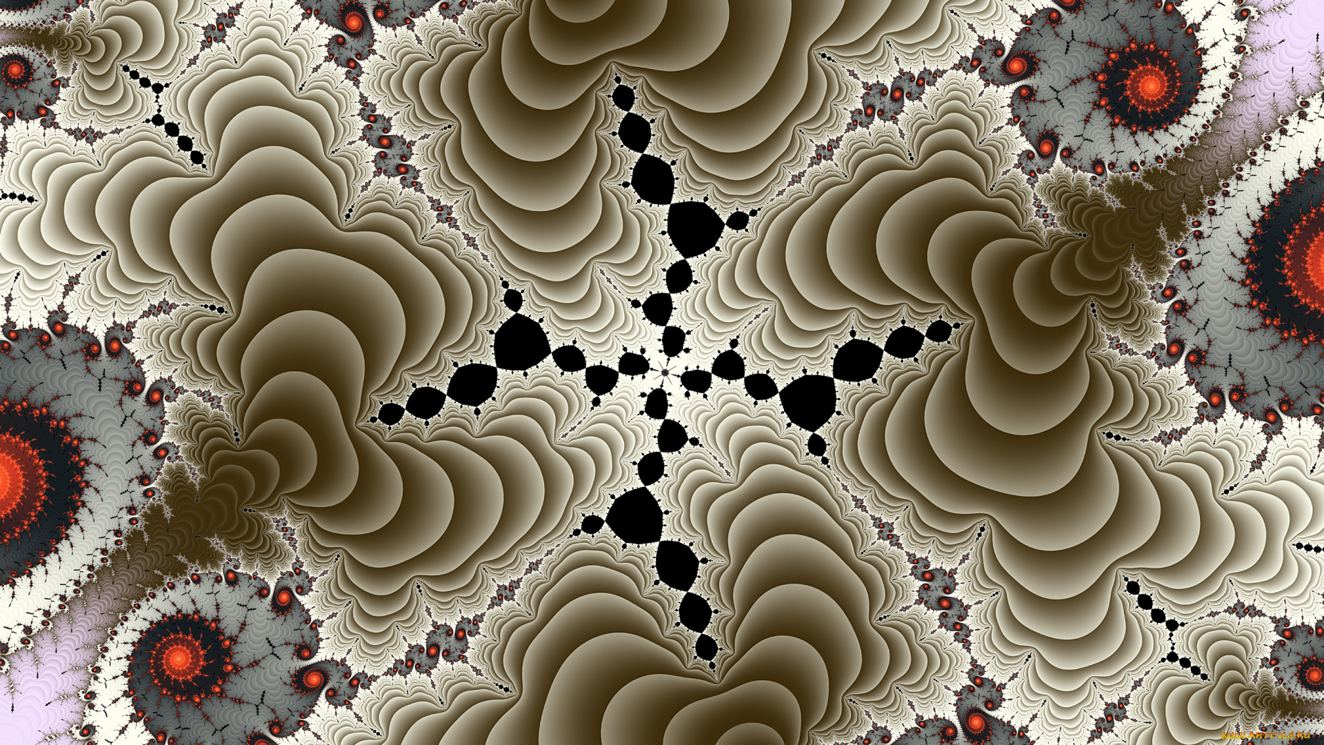 3д, графика, фракталы, , fractal, цвета, фон, узор