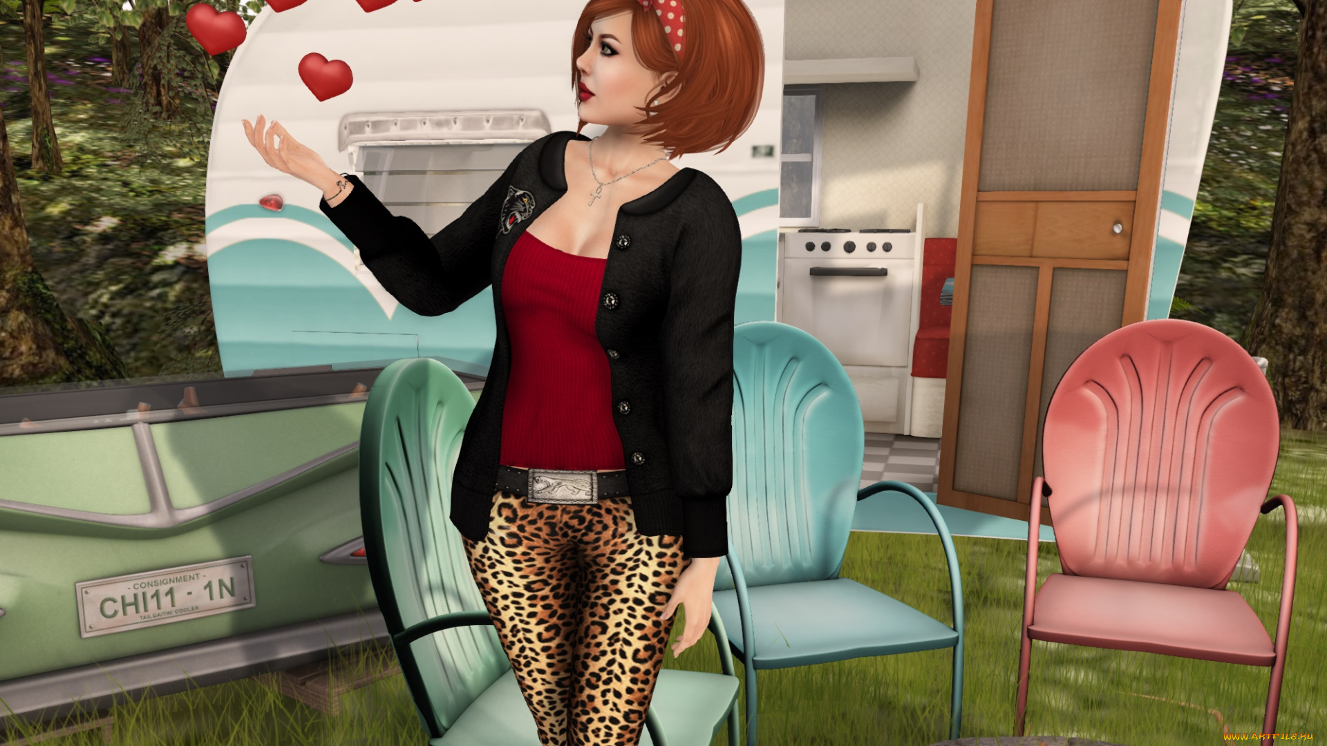 3д, графика, люди, , people, девушка, фон, взгляд