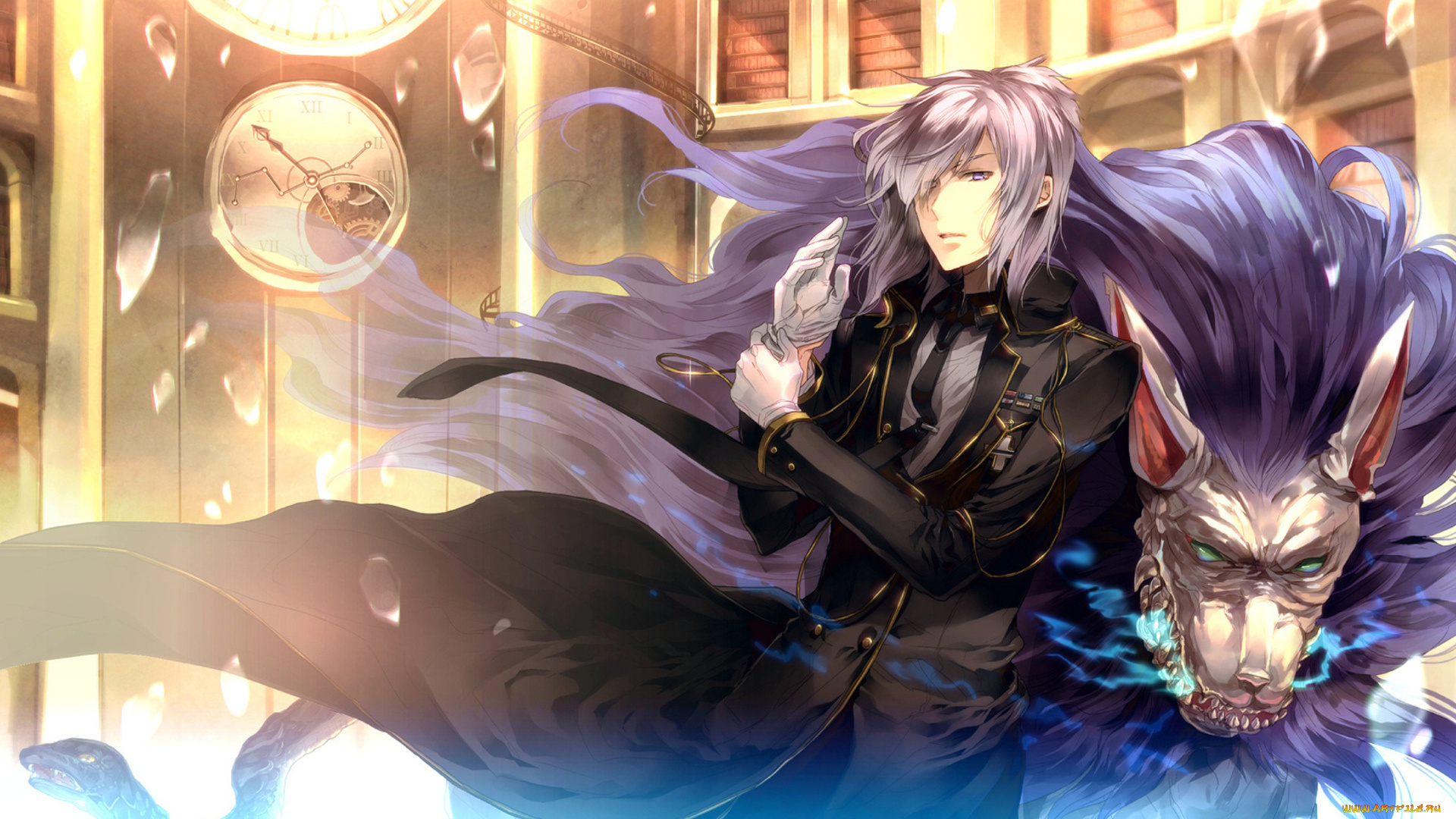 аниме, devil, survivor, парень, зверь