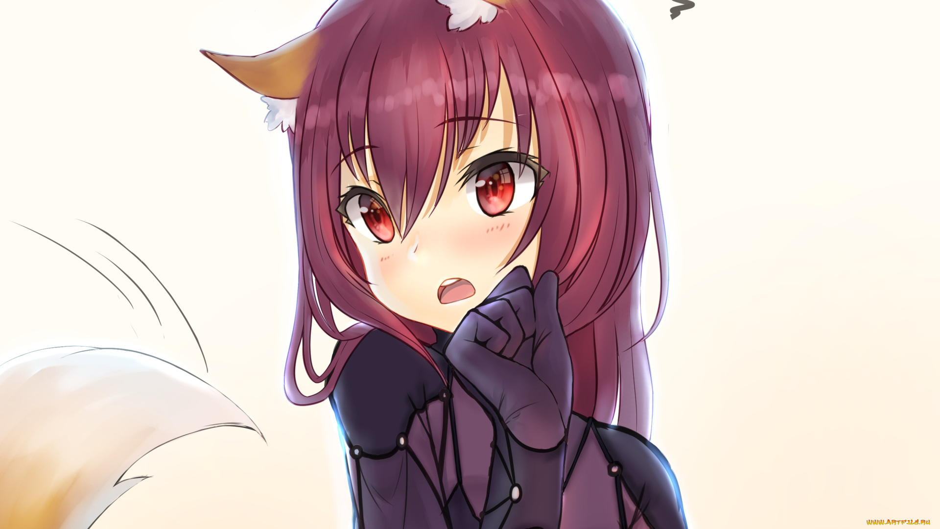 аниме, fate, stay, night, девушка