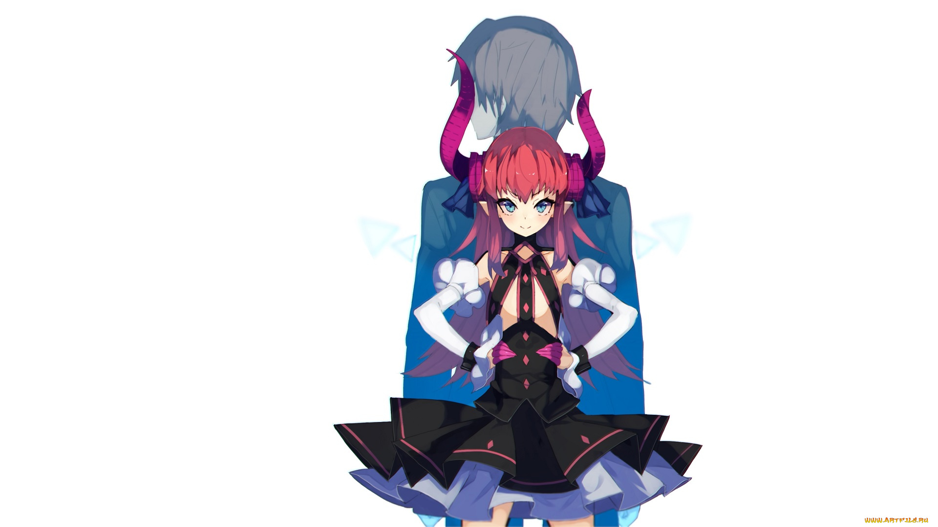 аниме, fate, stay, night, девушка