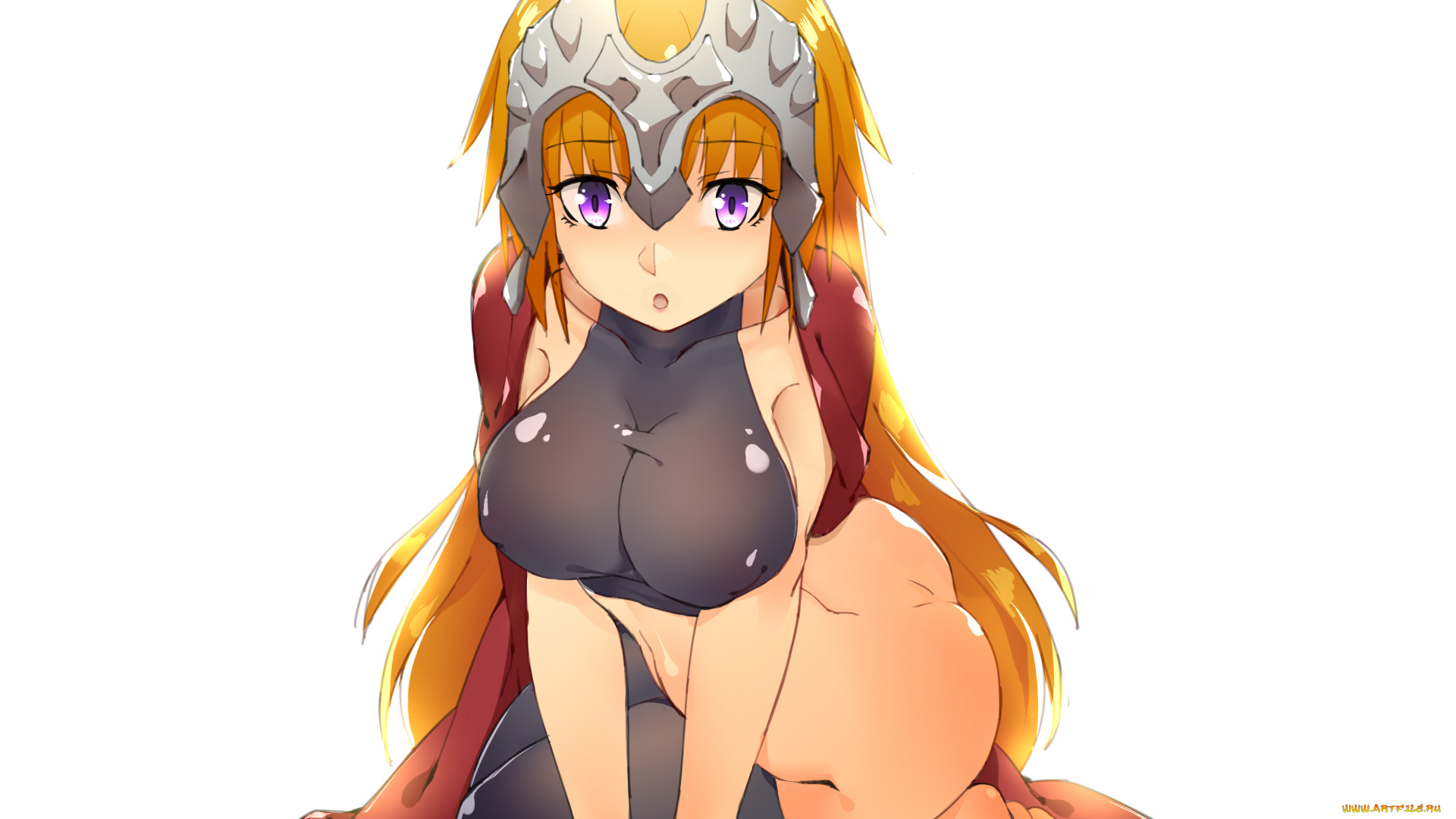 аниме, fate, stay, night, девушка