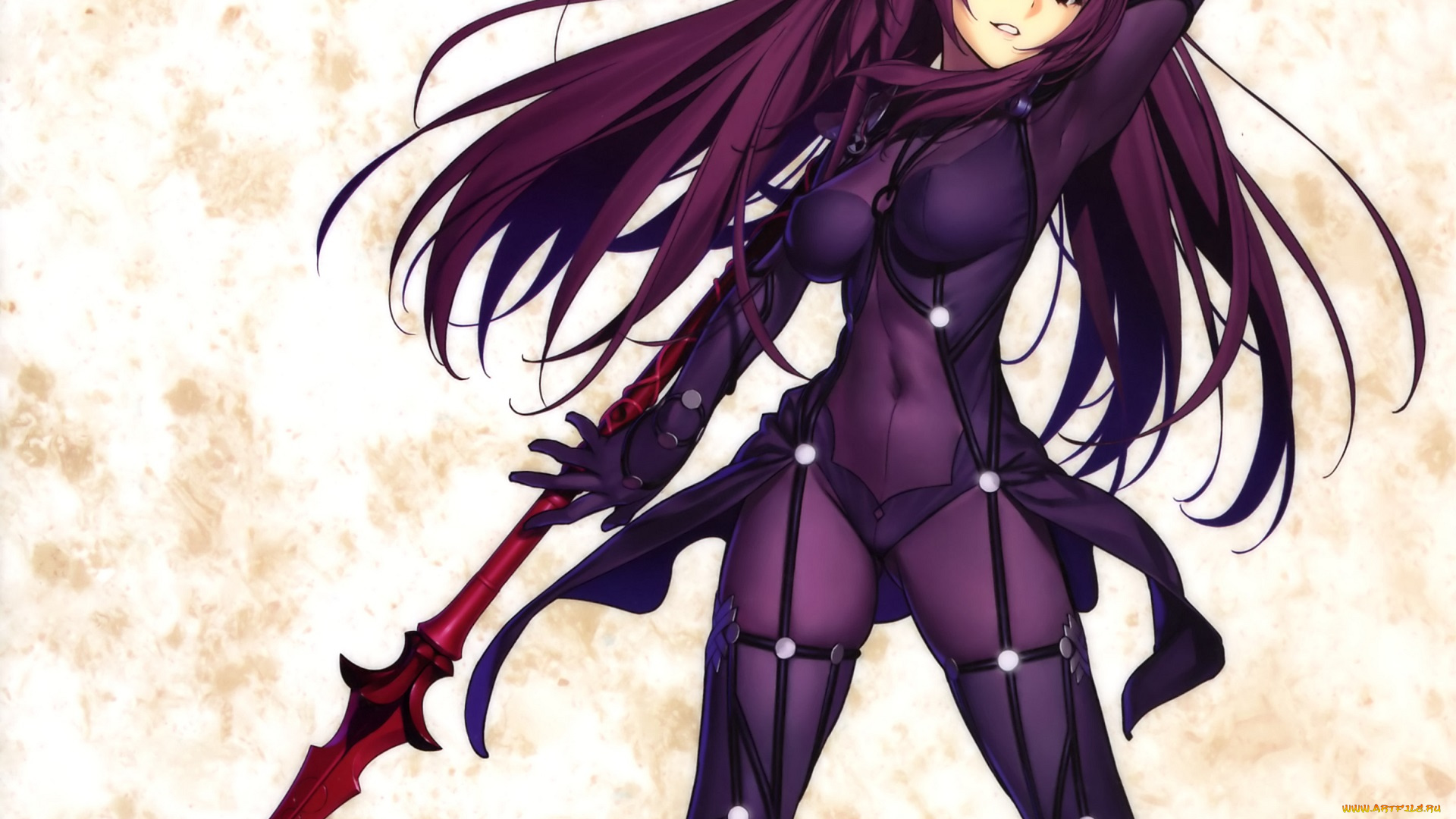 аниме, fate, stay, night, девушка