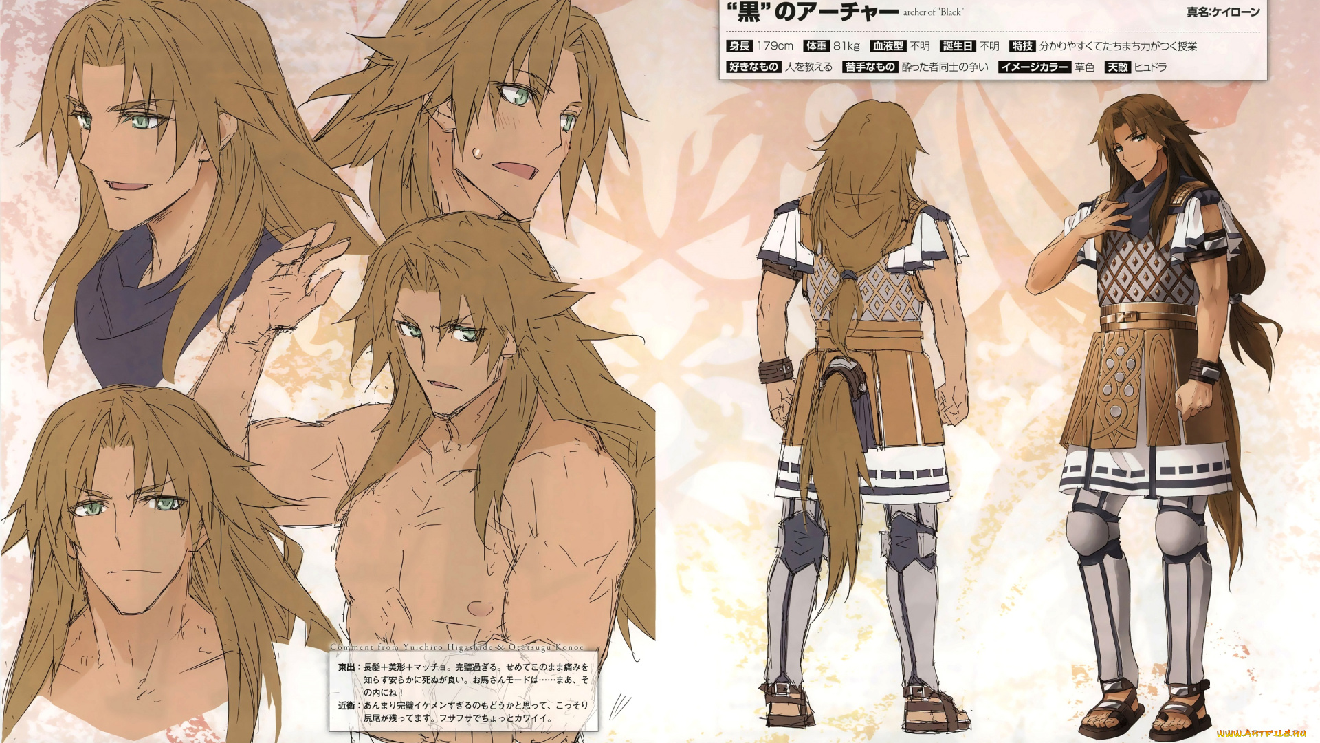 аниме, fate, stay, night, парень