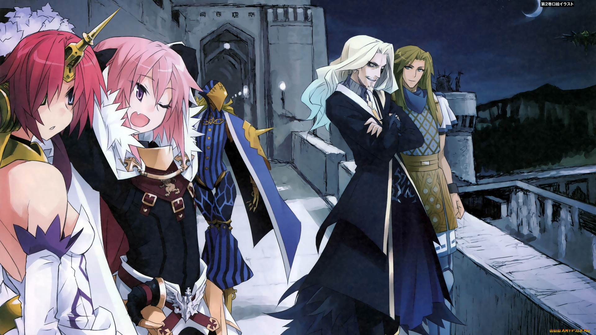 аниме, fate, stay, night, персонажи