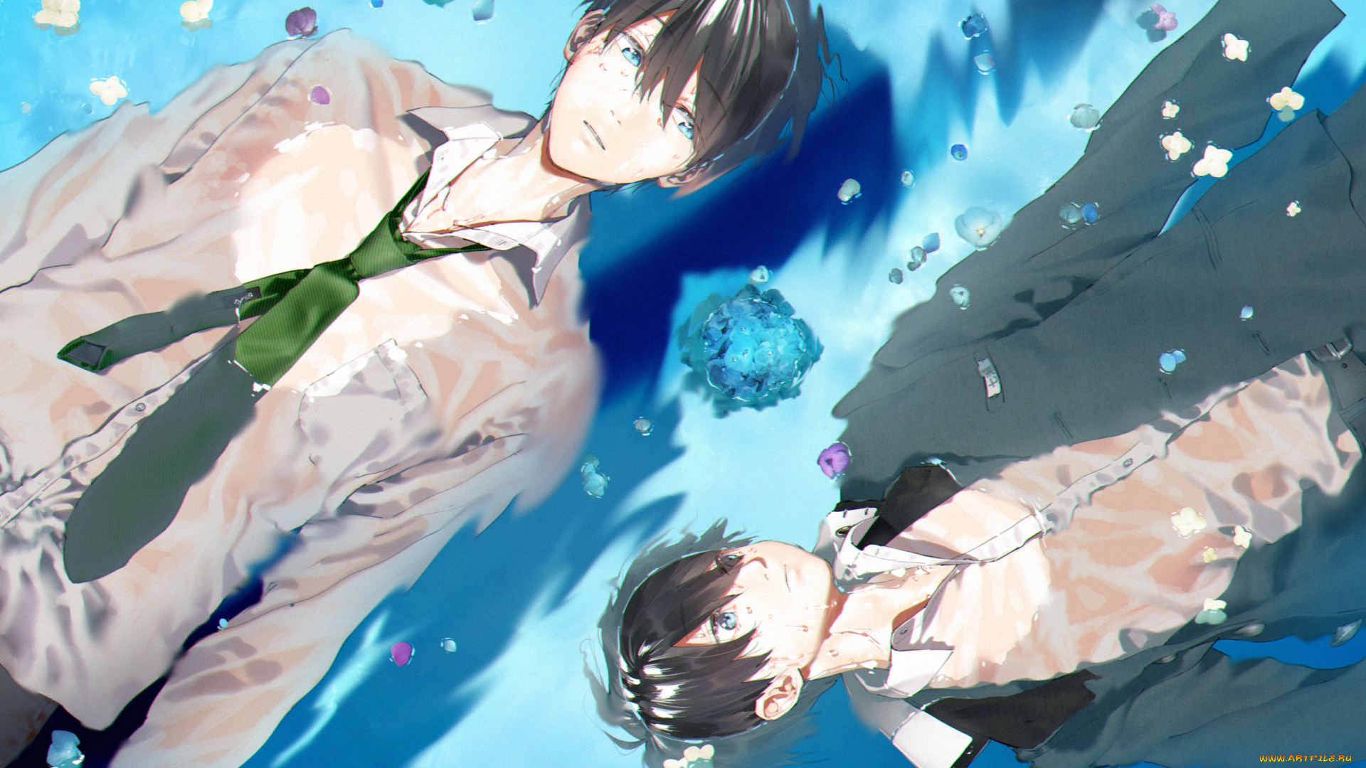 аниме, free, nanase, haruka