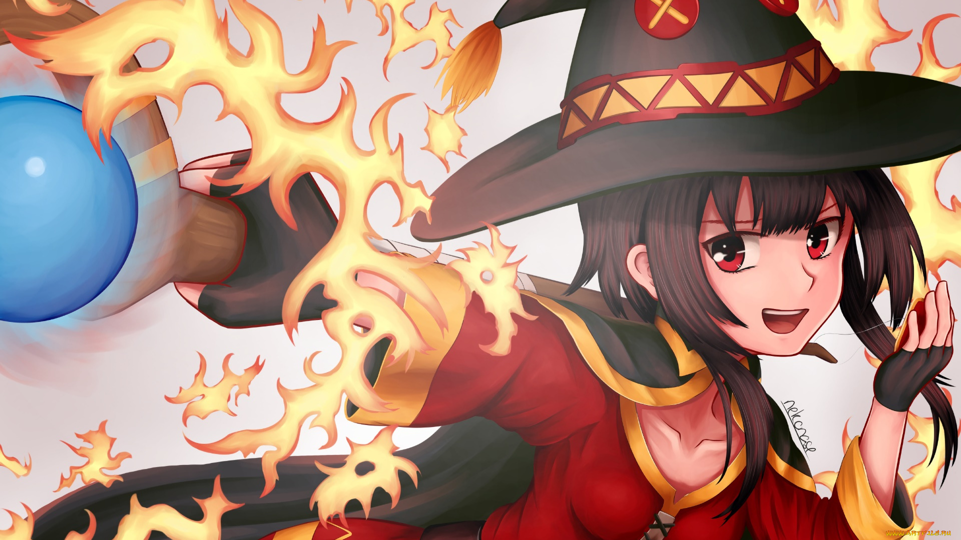 аниме, kono, subarashii, sekai, ni, shukufuku, wo, персонаж