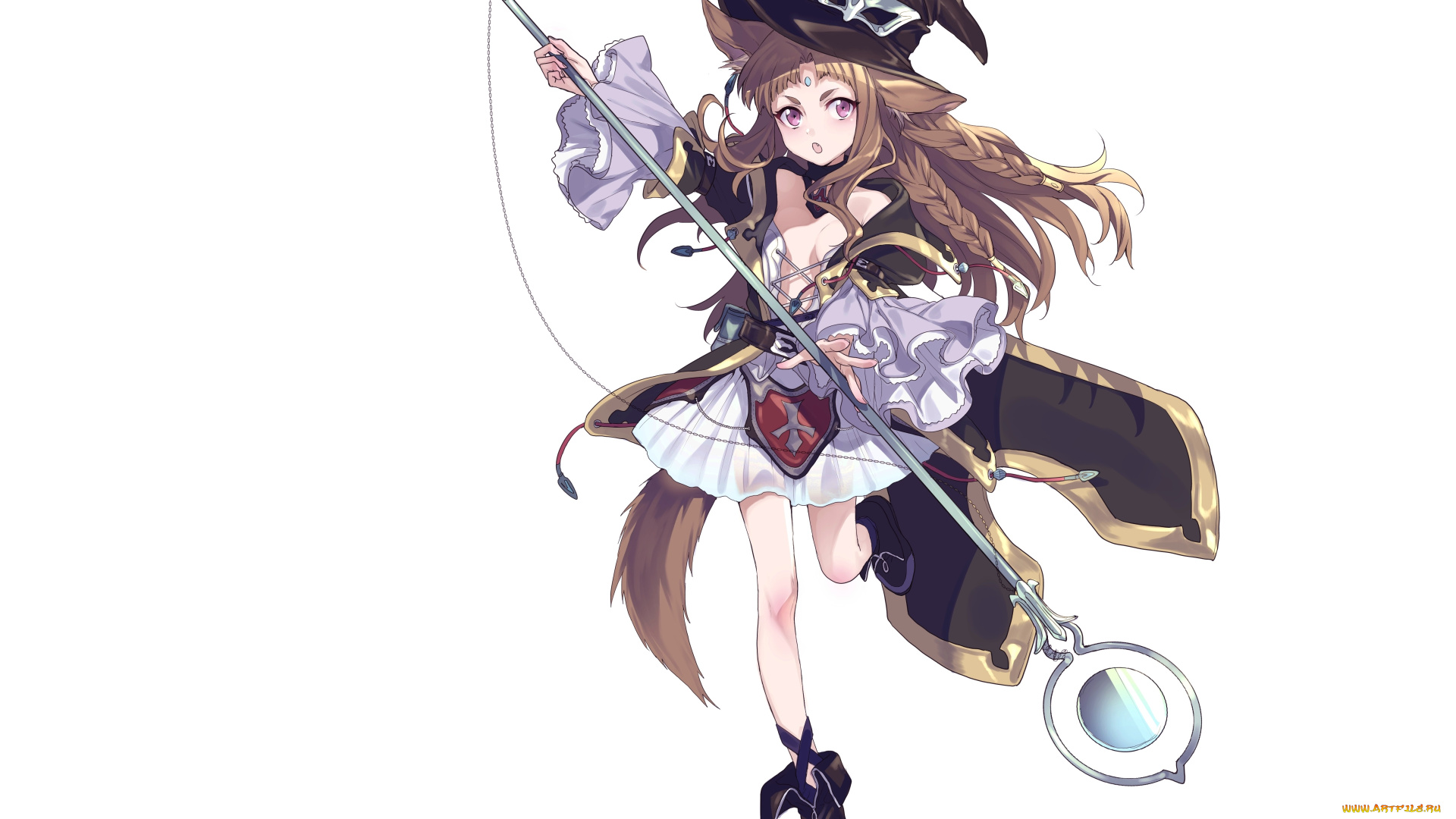 аниме, магия, , колдовство, , halloween, девушка