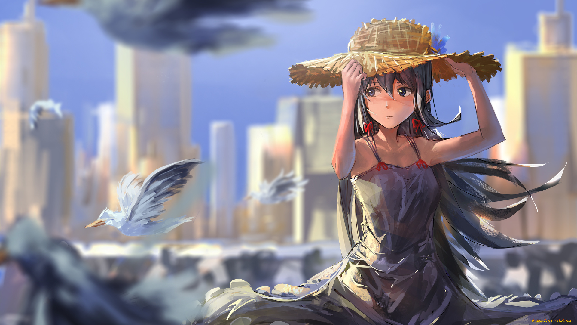 аниме, oregairu, девушка