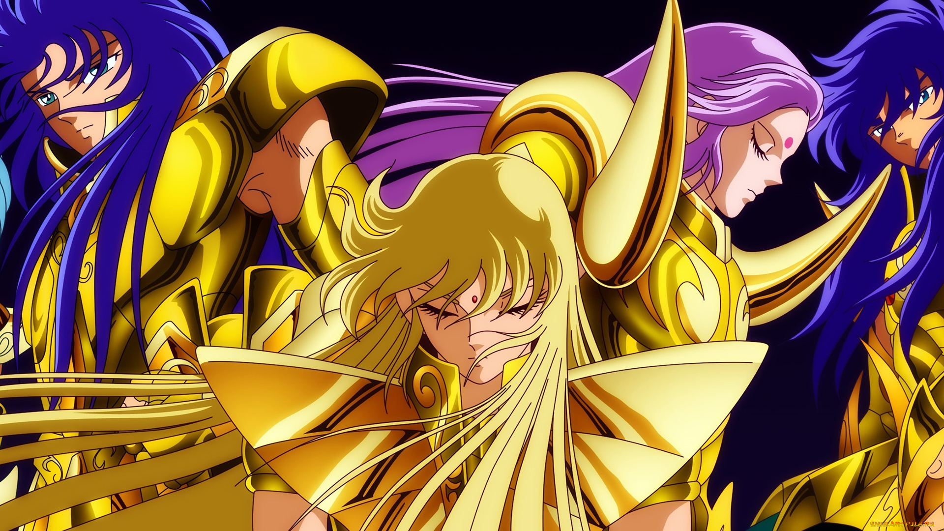 аниме, saint, seiya, персонажи