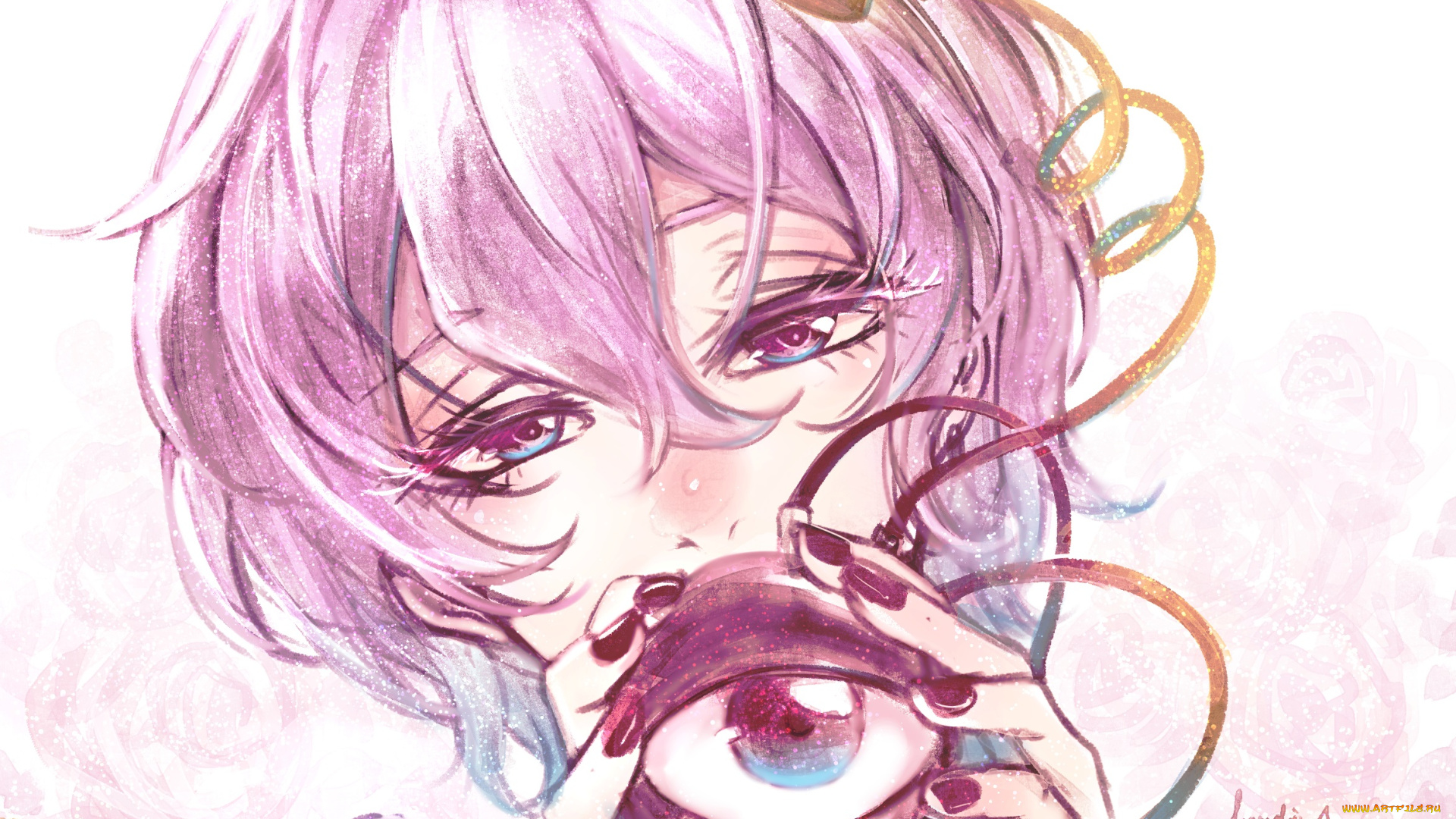 аниме, touhou, девушка