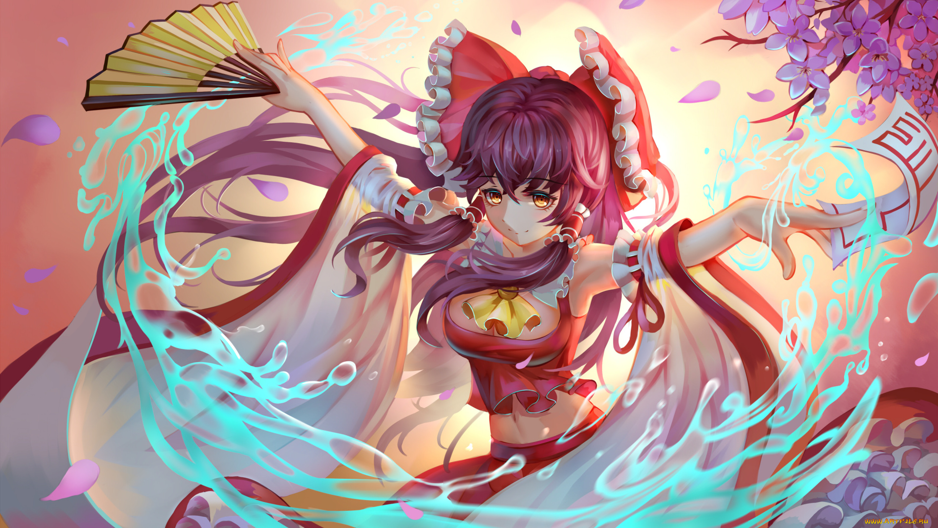 аниме, touhou, hakurei, reimu