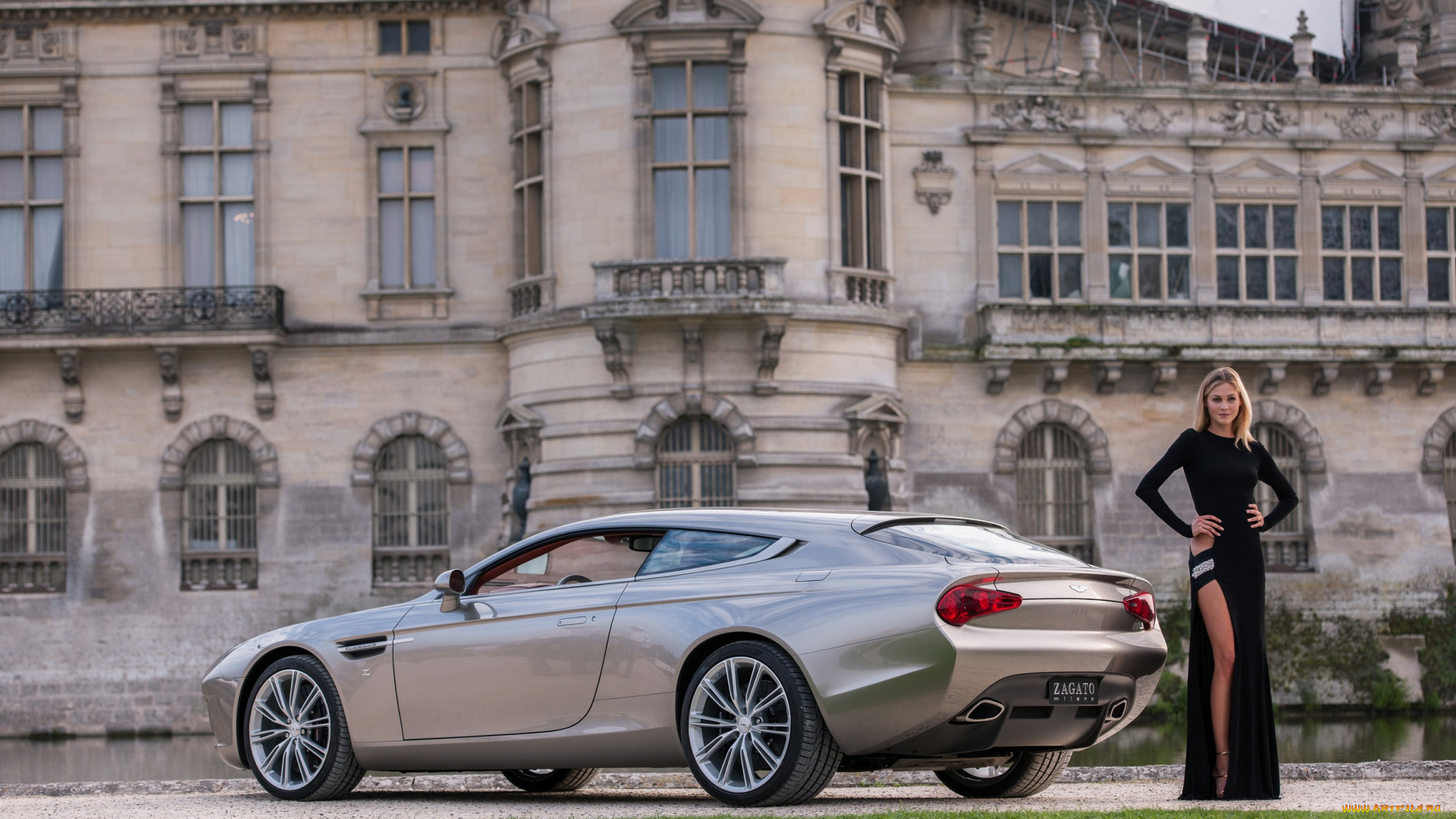 автомобили, -авто, с, девушками, aston