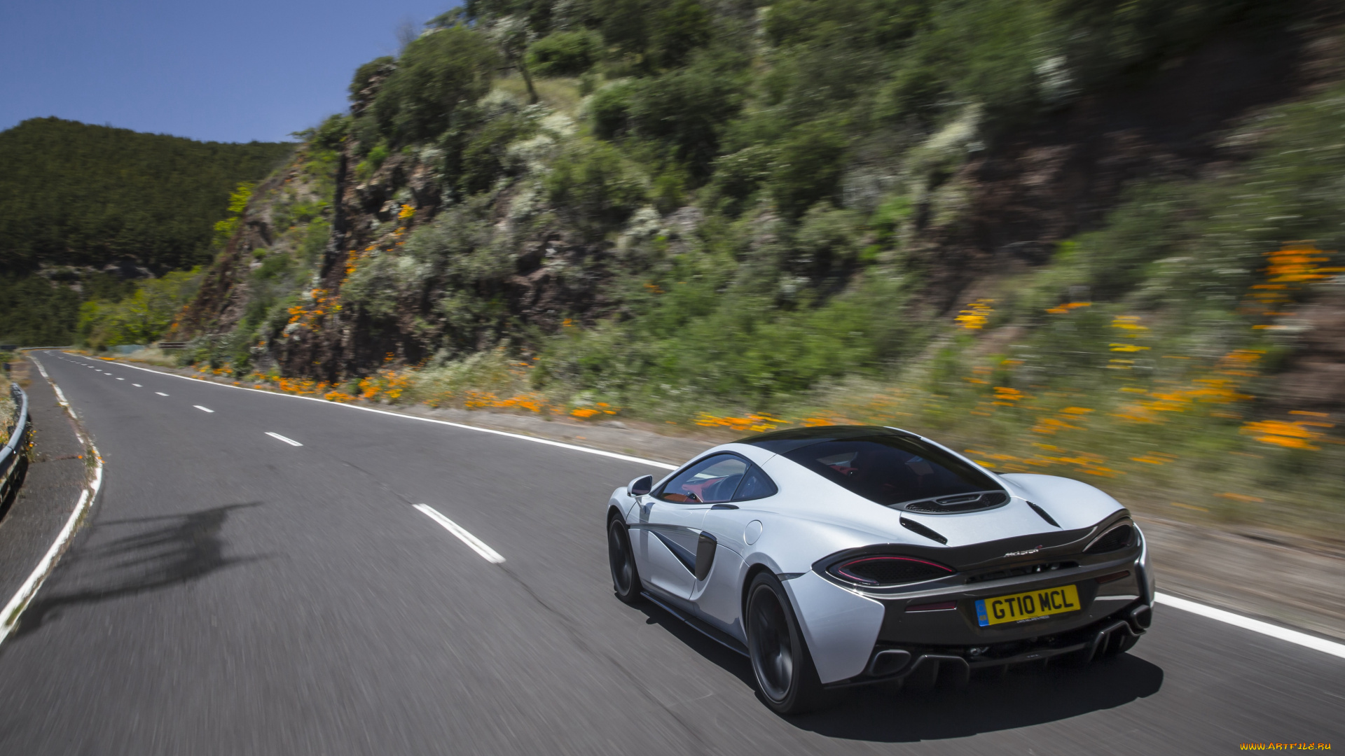 автомобили, mclaren, 2016г, worldwide, 570gt