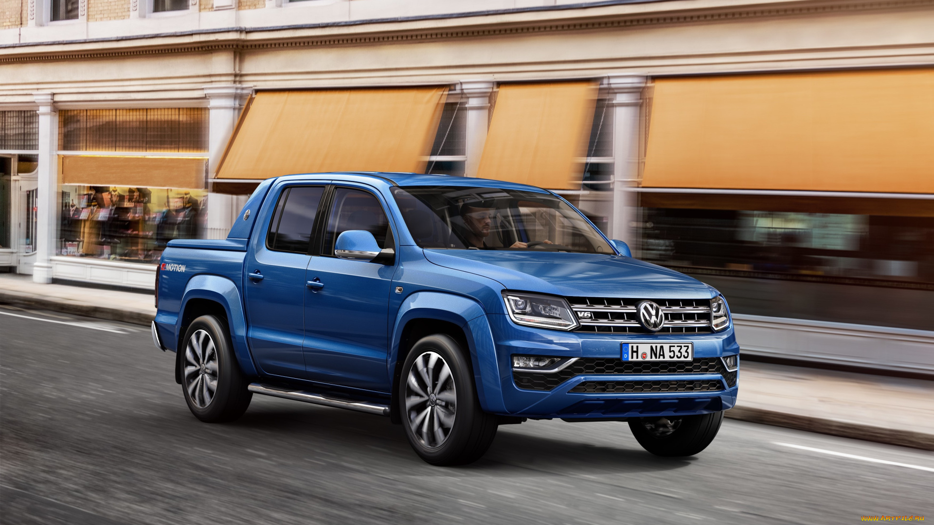 автомобили, volkswagen, amarok, double, cab, 2016г