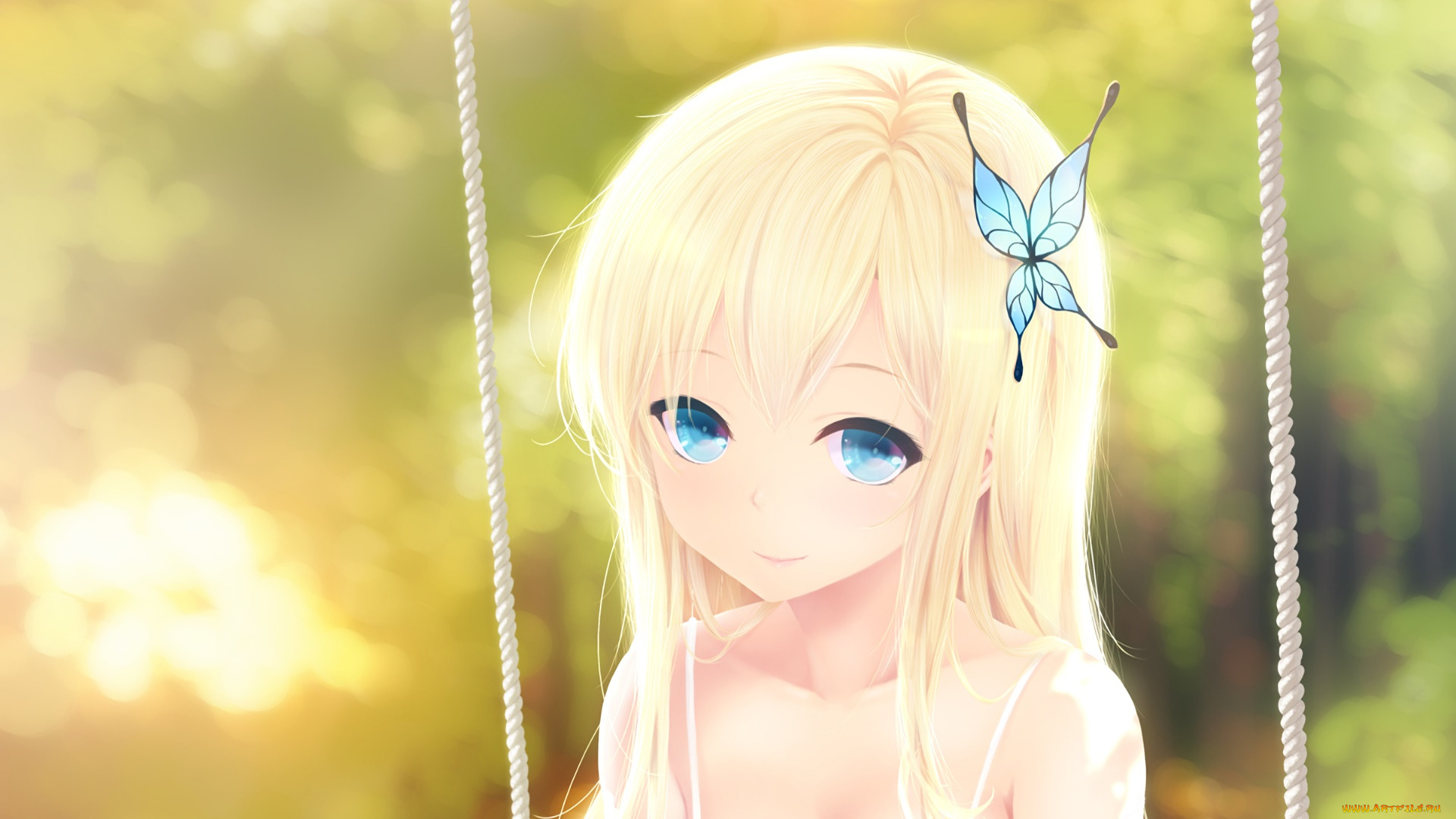 boku, wa, tomodachi, ga, sukunai, аниме, девушка, взгляд, фон