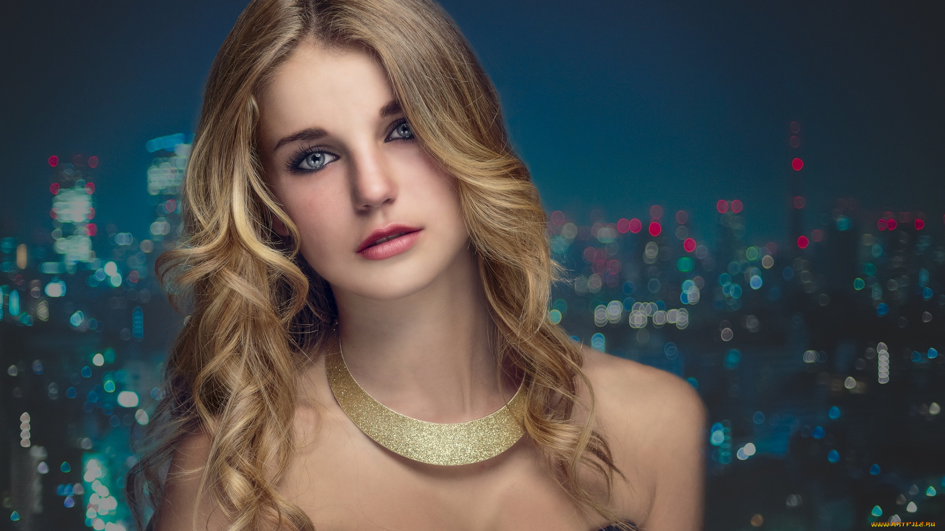 девушки, -unsort, , блондинки, взгляд, лицо