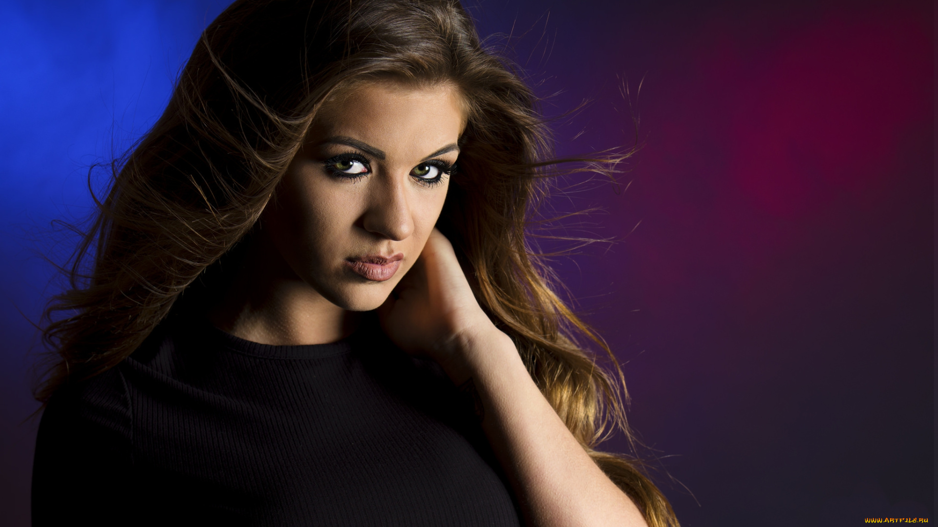 девушки, -unsort, , брюнетки, , шатенки, лицо, взгляд