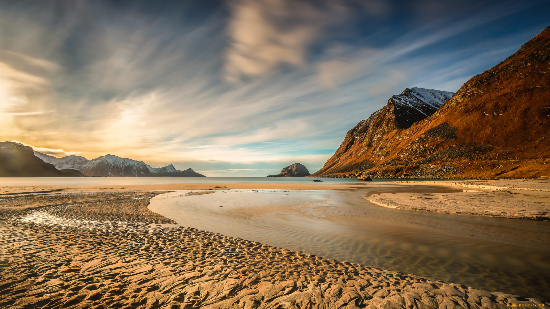 природа, побережье, берег, море