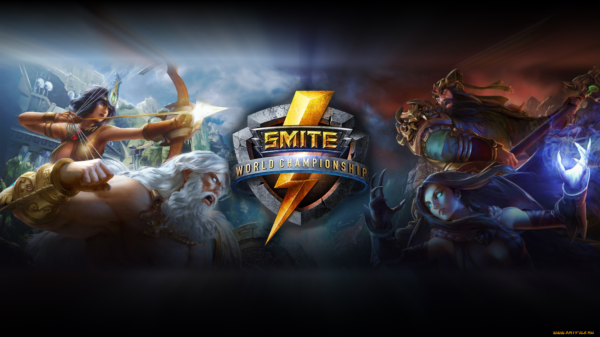 видео, игры, smite, ролевая, онлайн, action