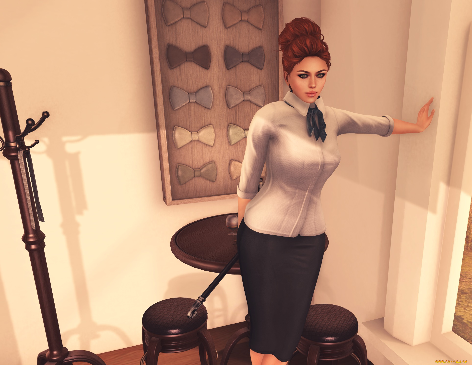 3д, графика, люди, , people, фон, взгляд, девушка