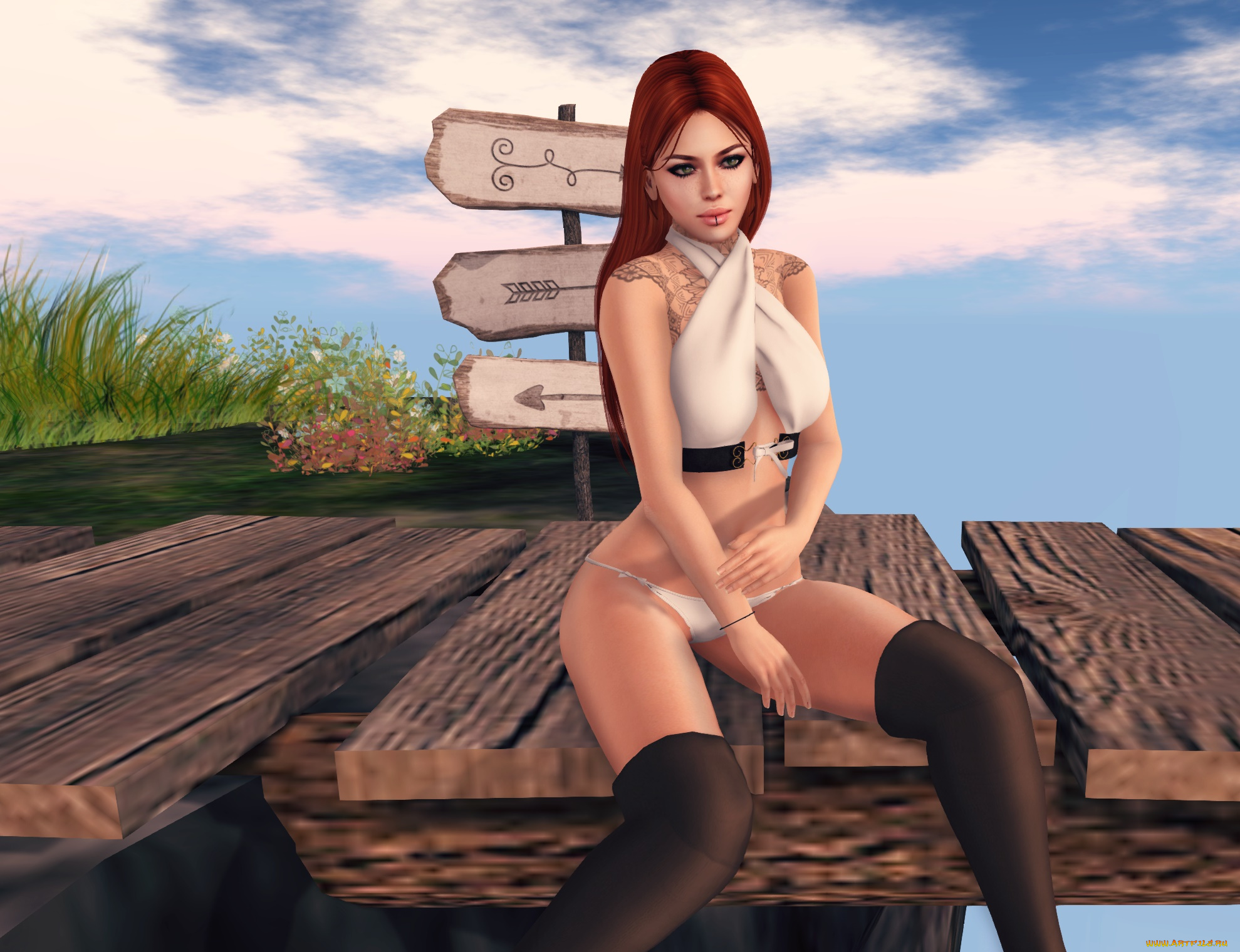 3д, графика, люди, , people, девушка, фон, взгляд