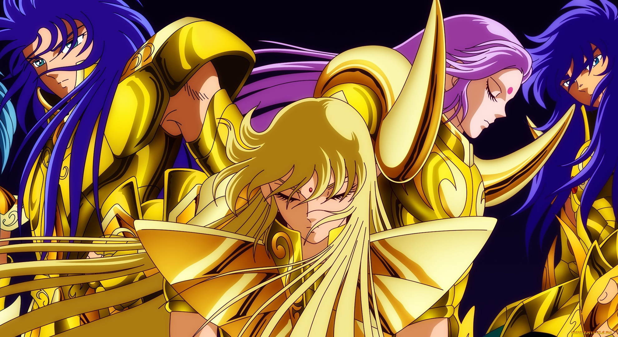 аниме, saint, seiya, персонажи