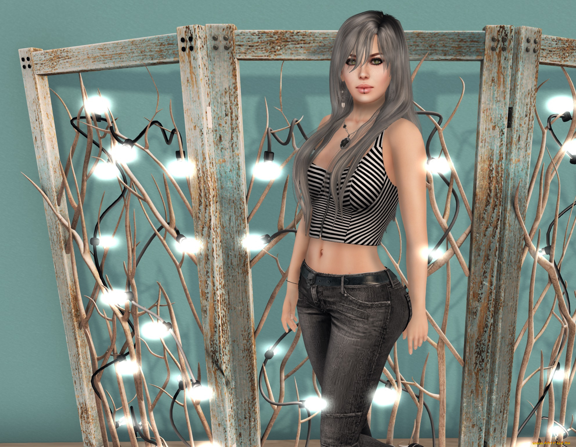 3д, графика, люди, , people, фон, взгляд, девушка