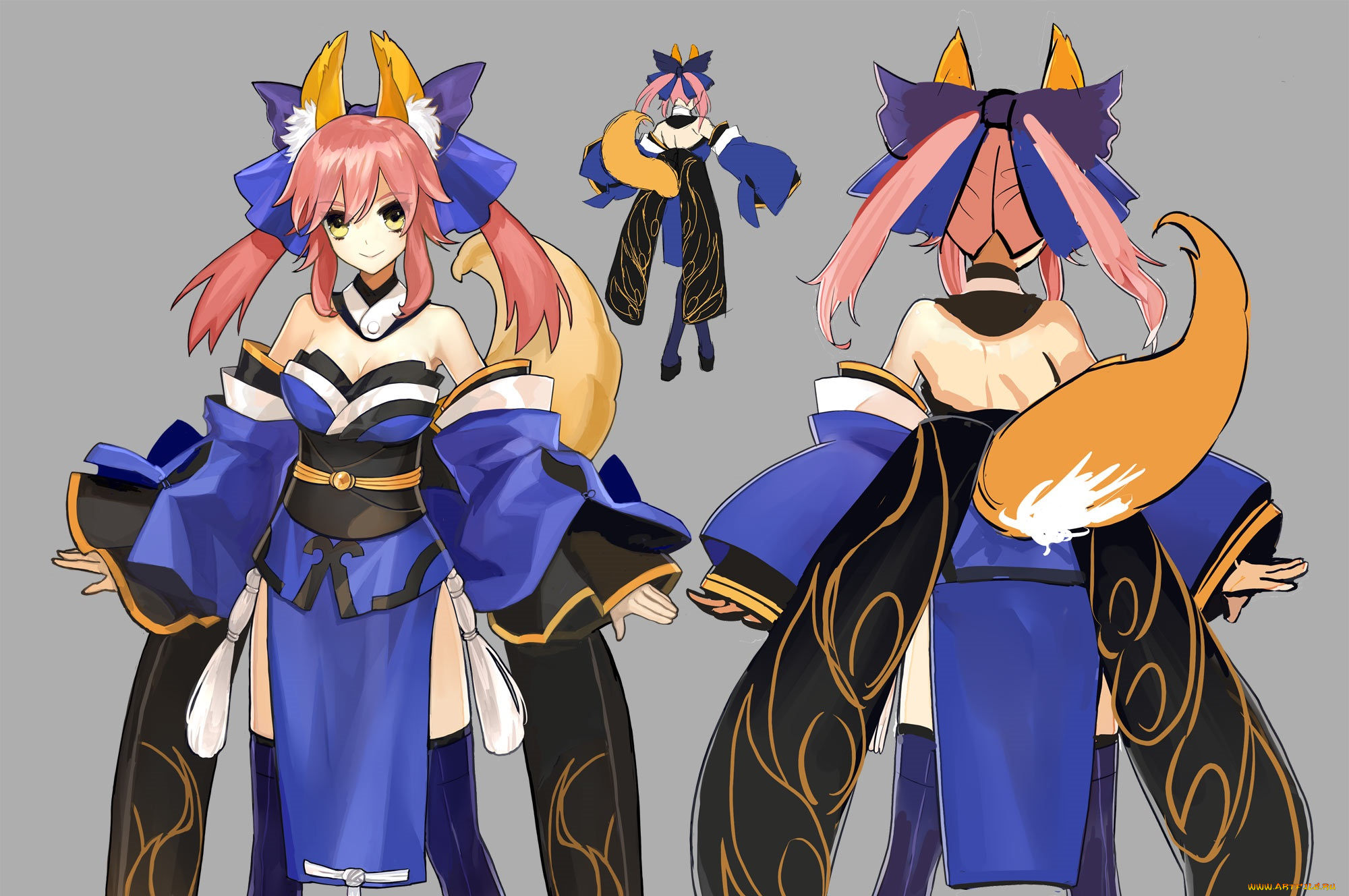 аниме, fate, stay, night, девушка