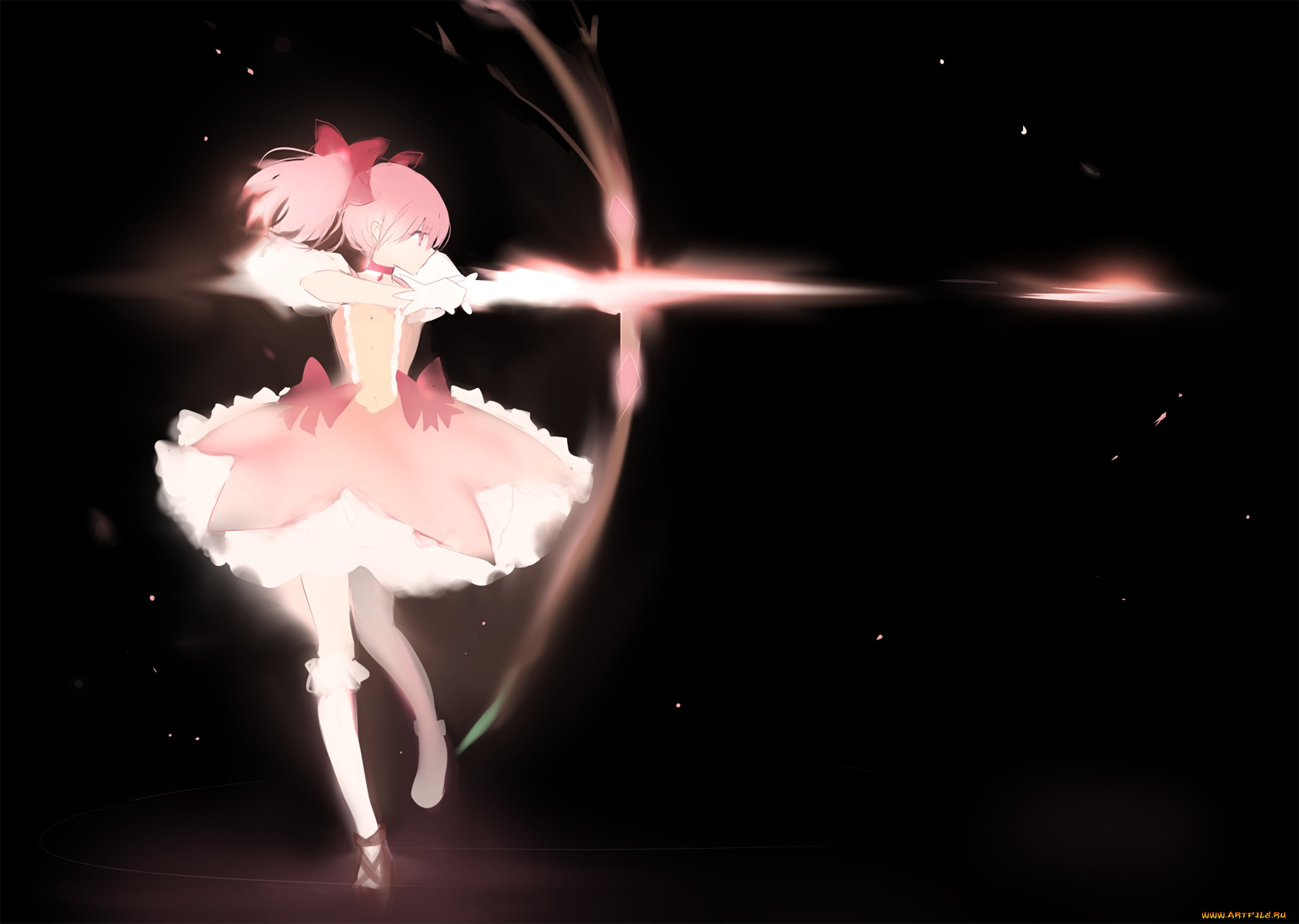 аниме, mahou, shoujo, madoka, magika, kaname, madoka