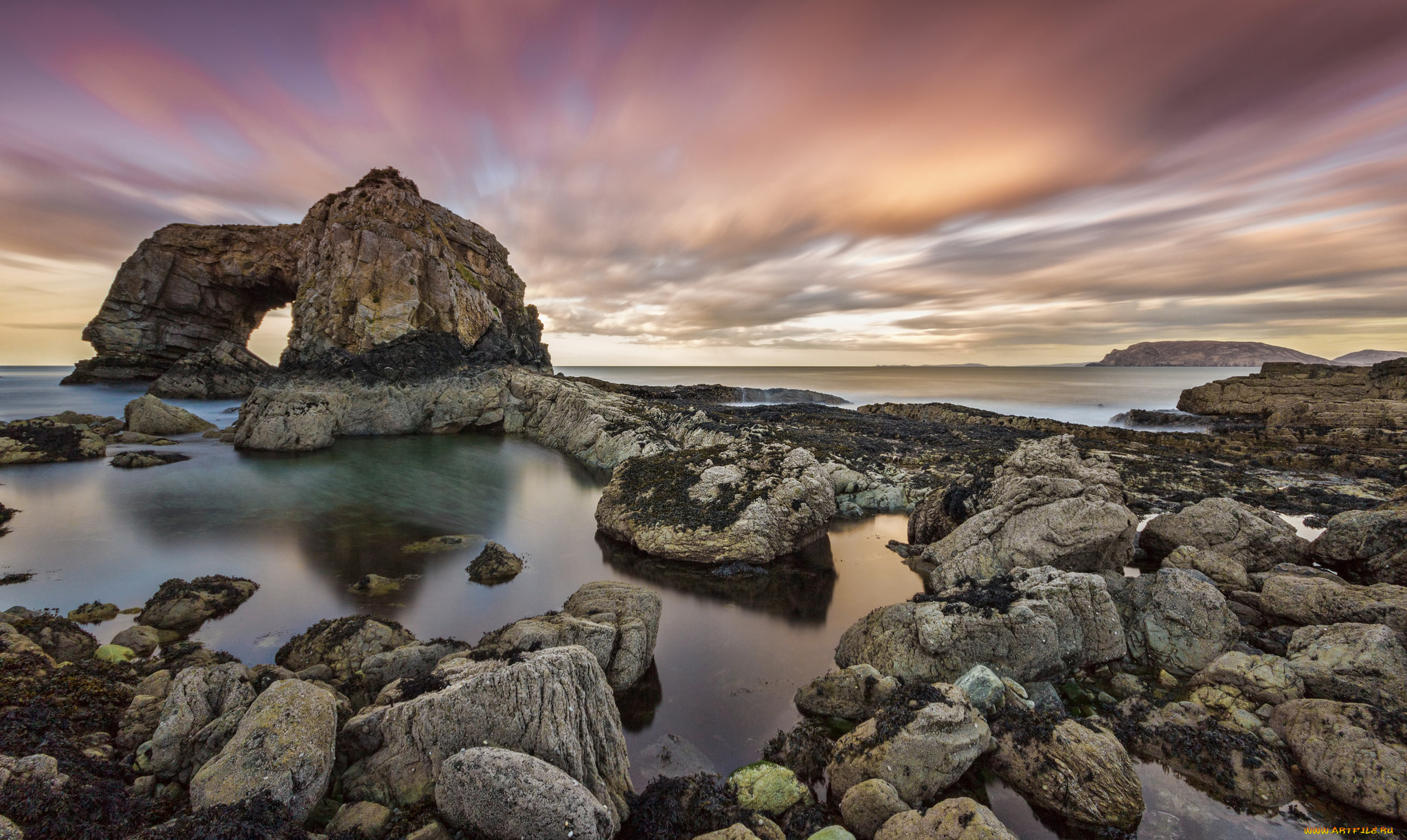 природа, побережье, берег, море