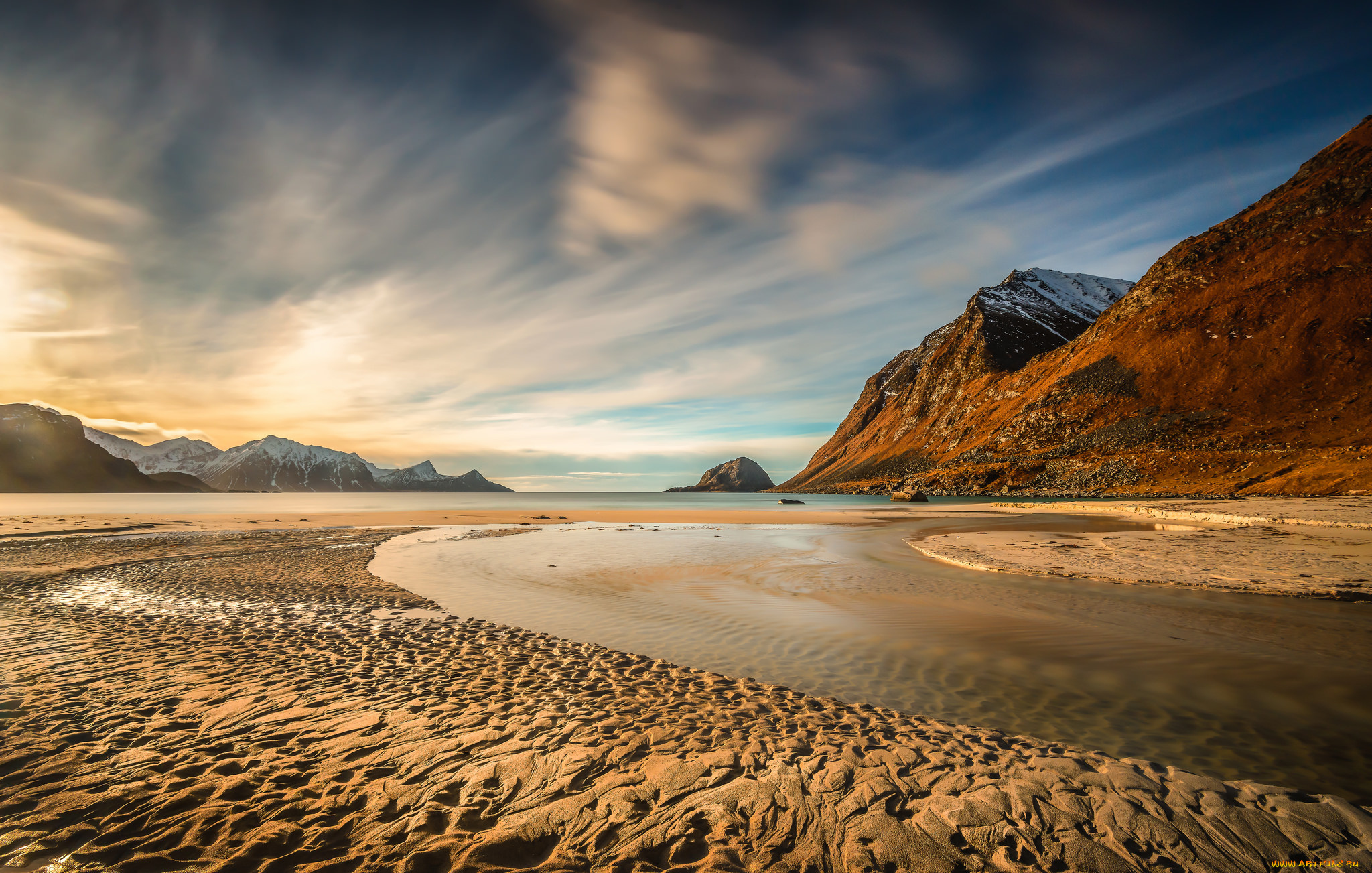 природа, побережье, берег, море