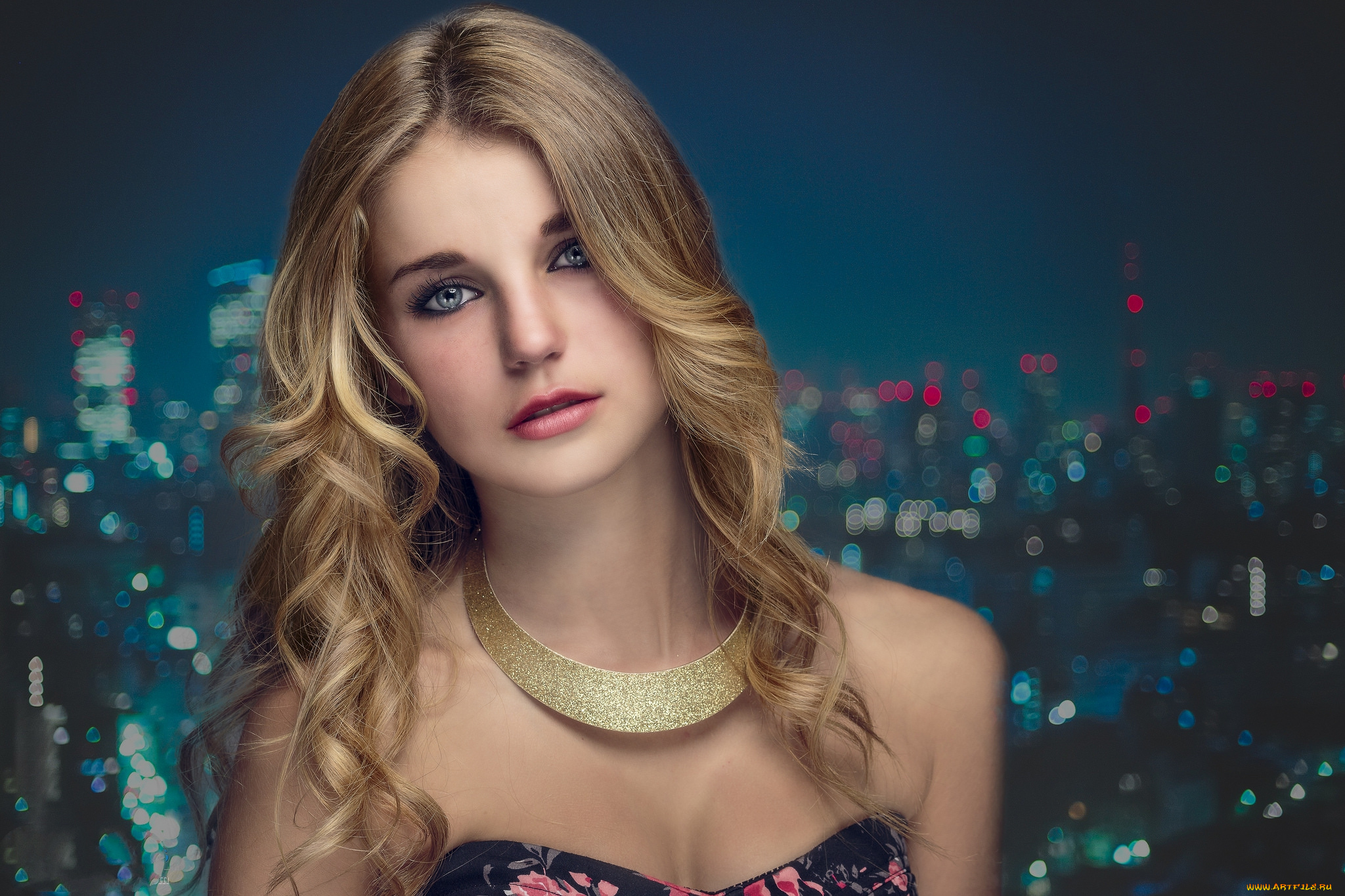 девушки, -unsort, , блондинки, взгляд, лицо