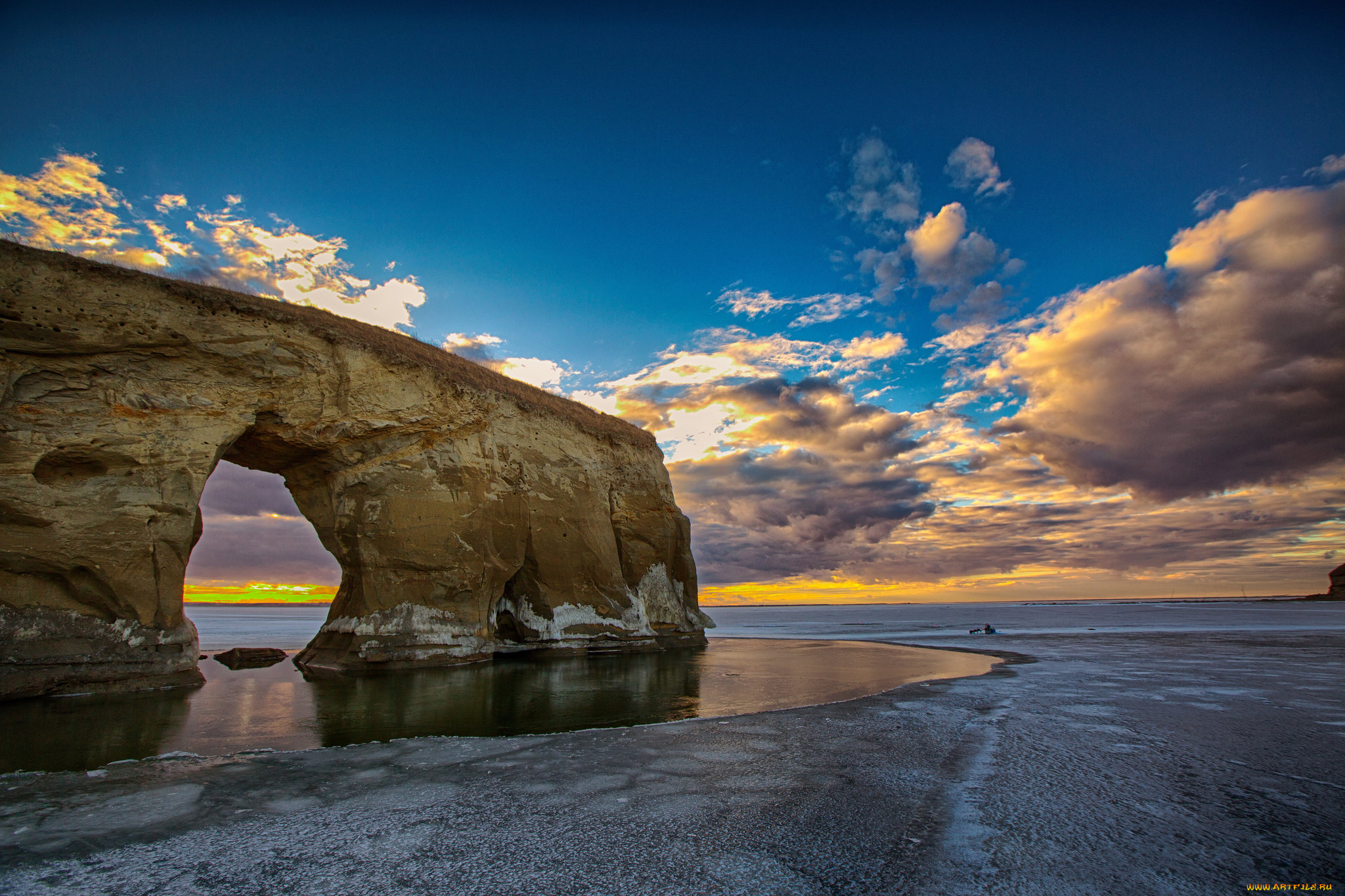 природа, побережье, море, берег