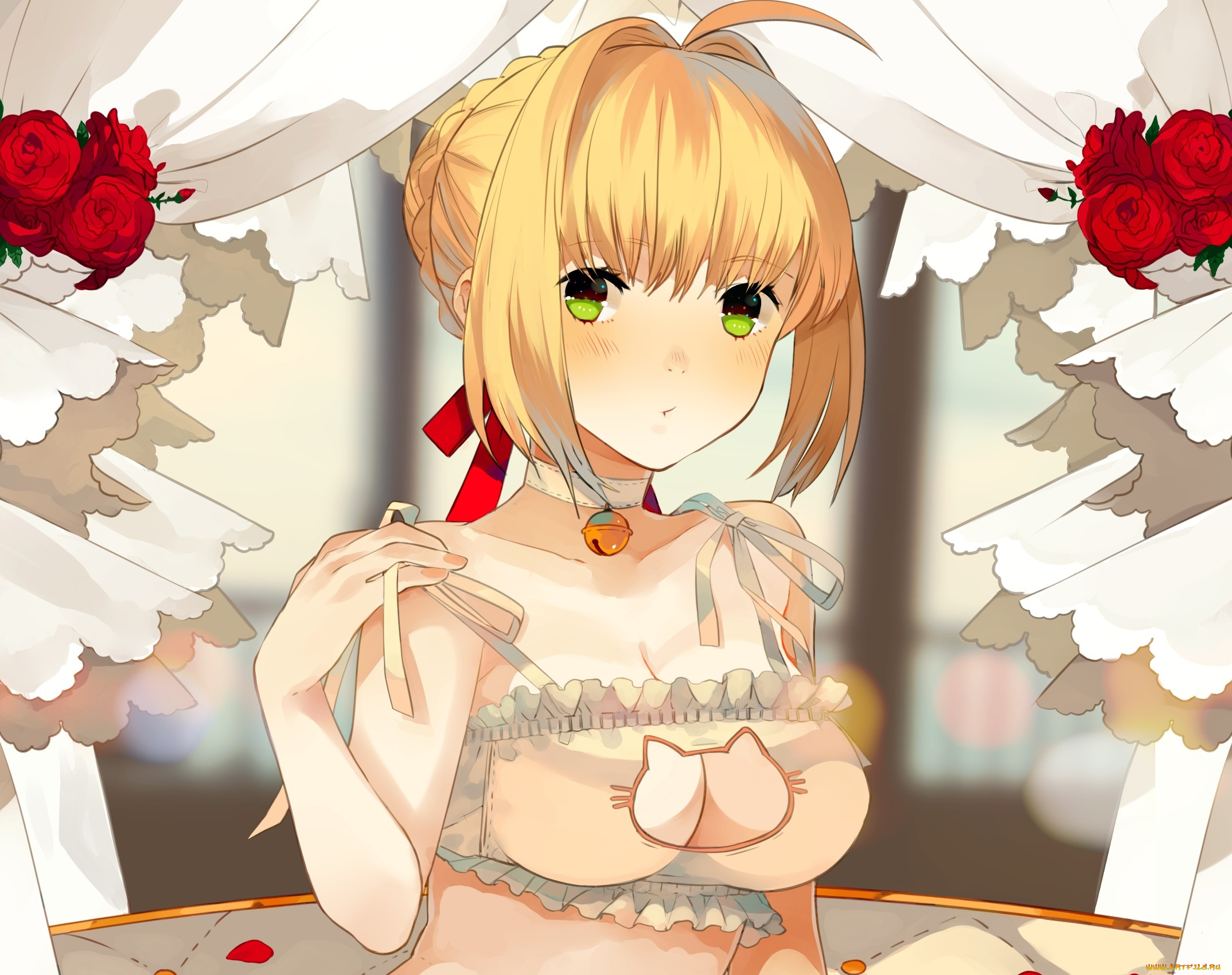 аниме, fate, stay, night, сейбер