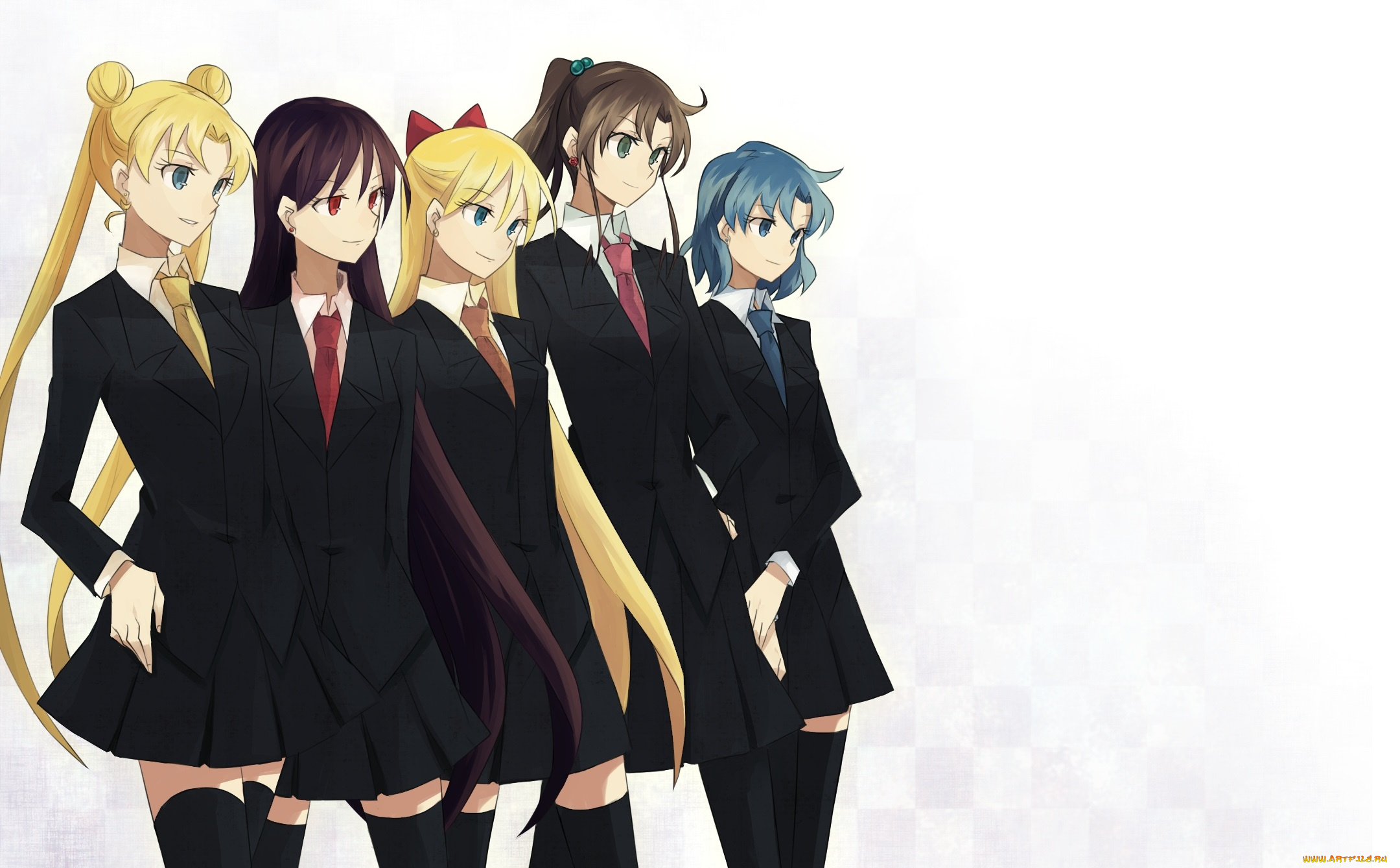 аниме, sailor, moon, девушки