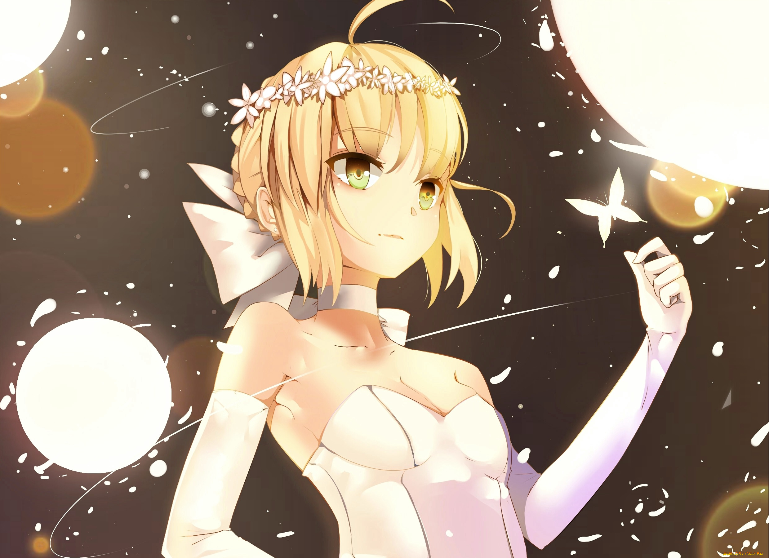 аниме, fate, stay, night, сейбер