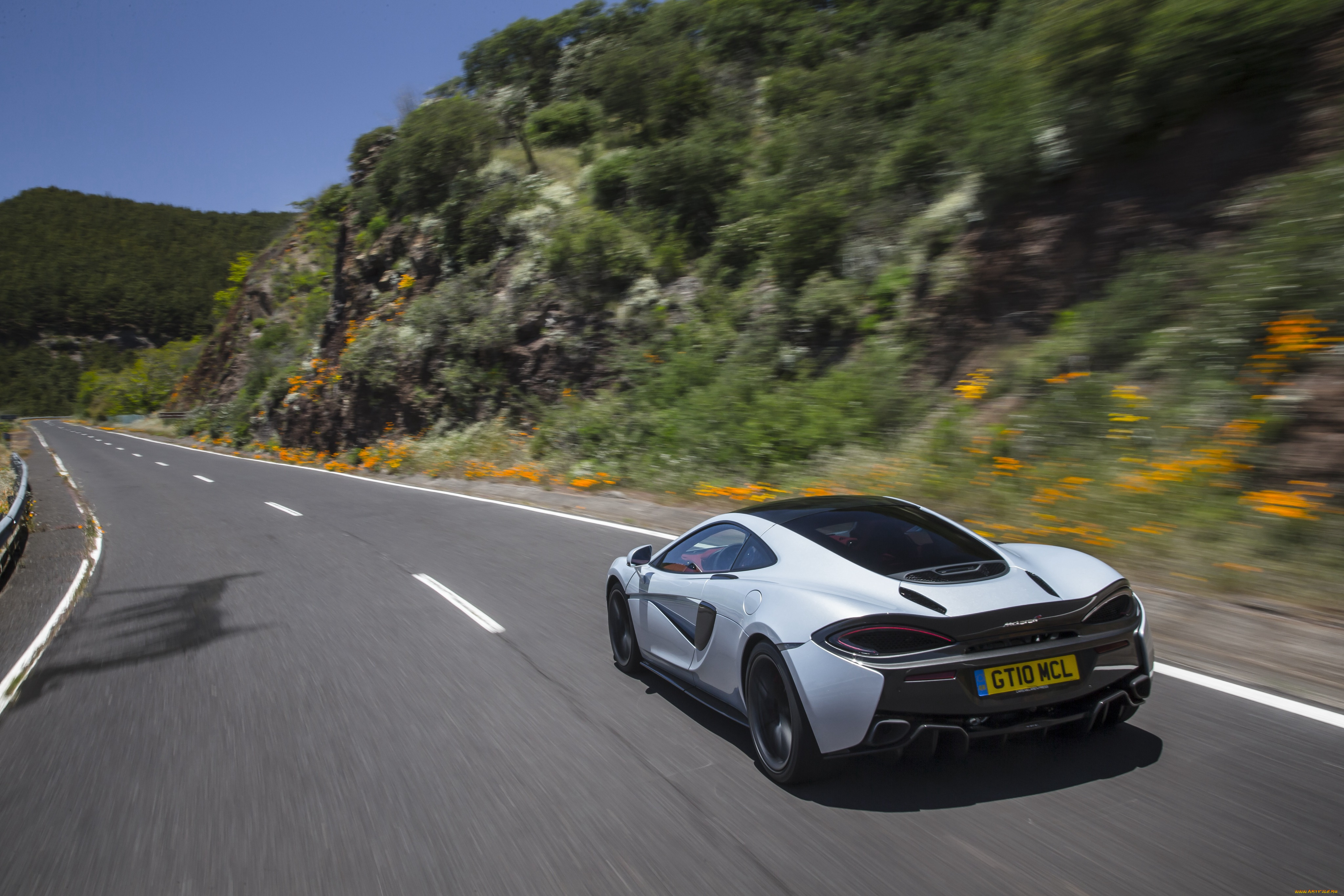 автомобили, mclaren, 2016г, worldwide, 570gt